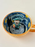 Vincent wan Gogh handmade mug