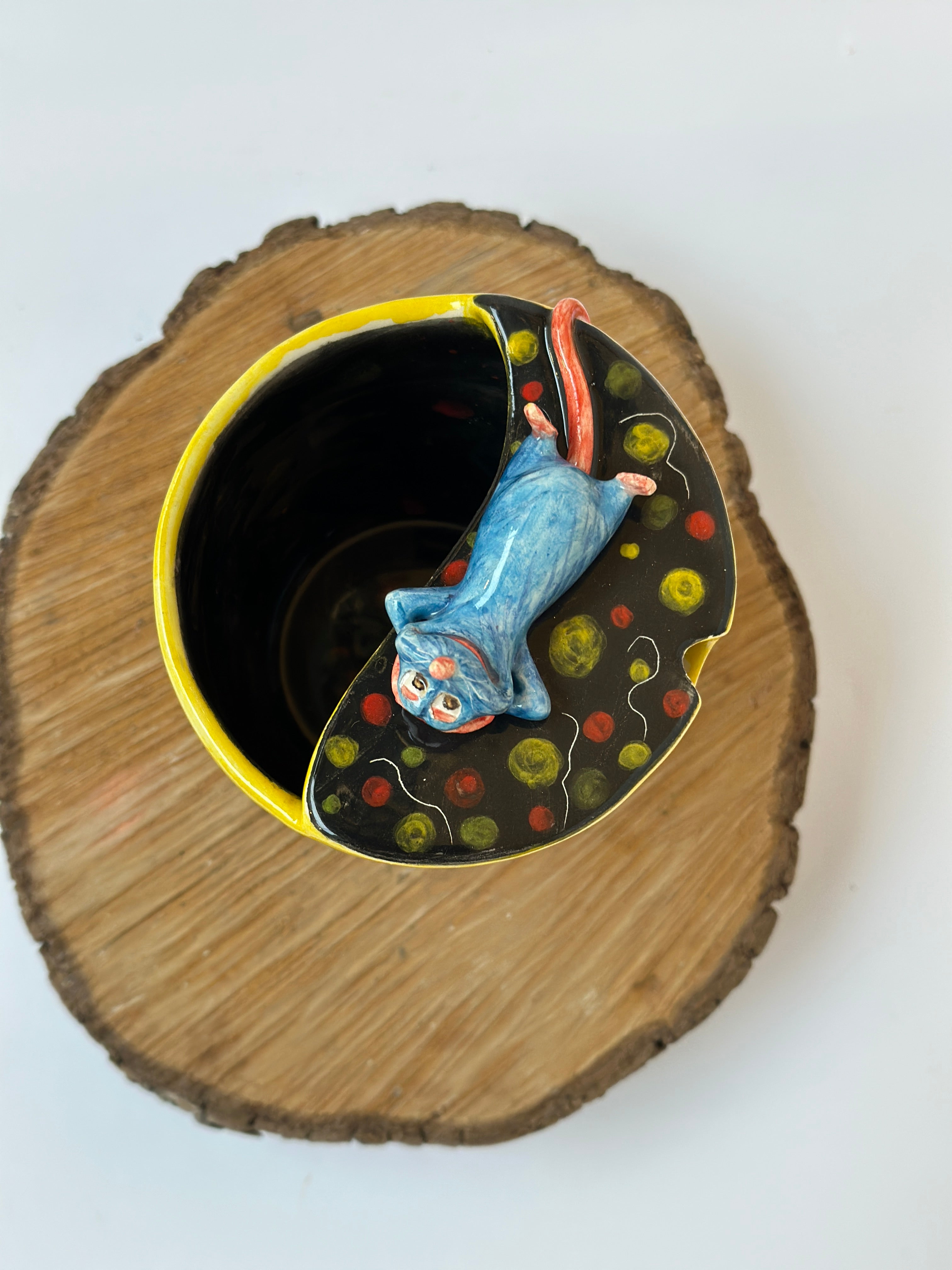 Ratatouille handmade takeaway mug