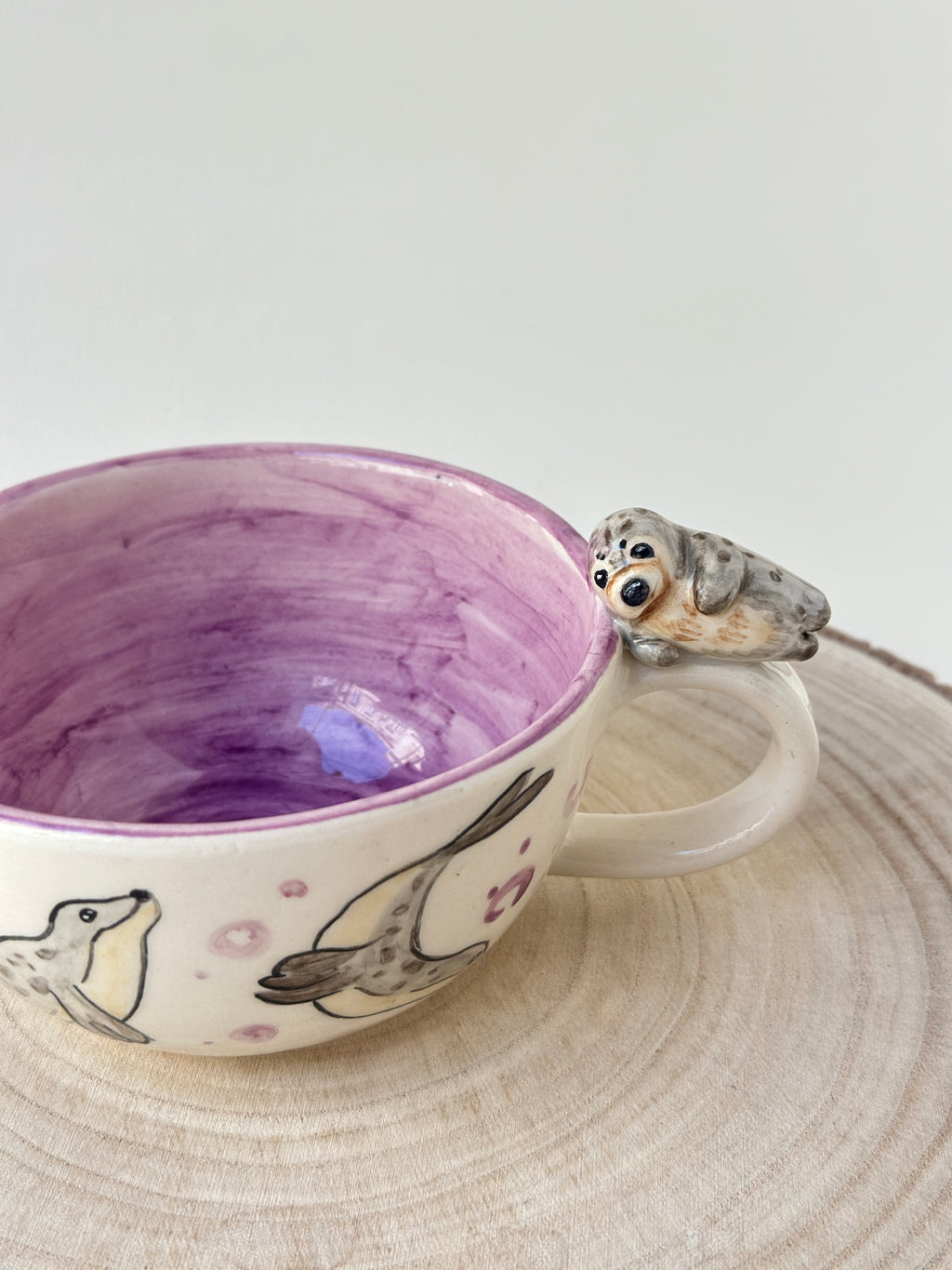 Sea otter Handmade mug