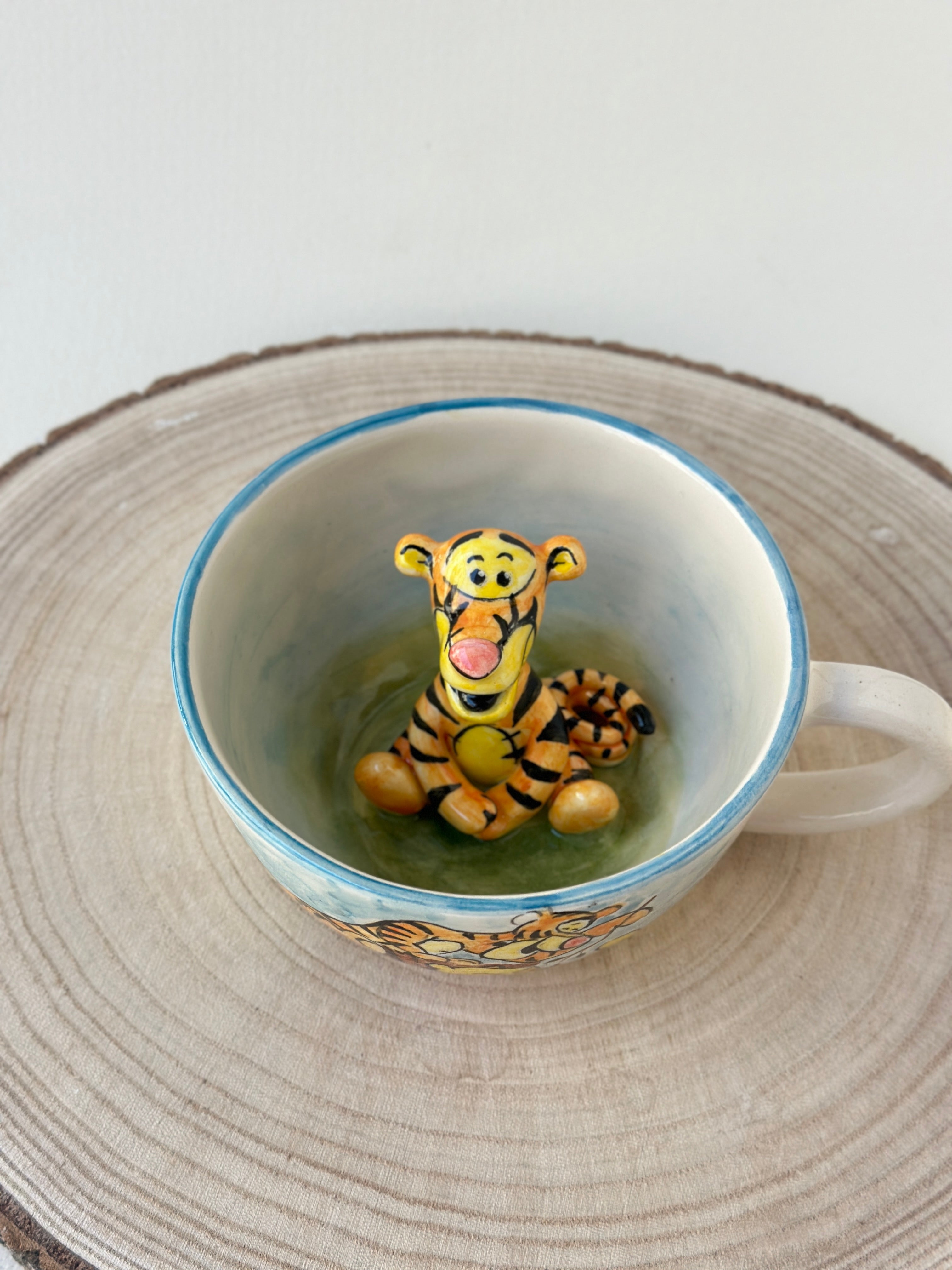 Winnie the Pooh Tigger handmade mug