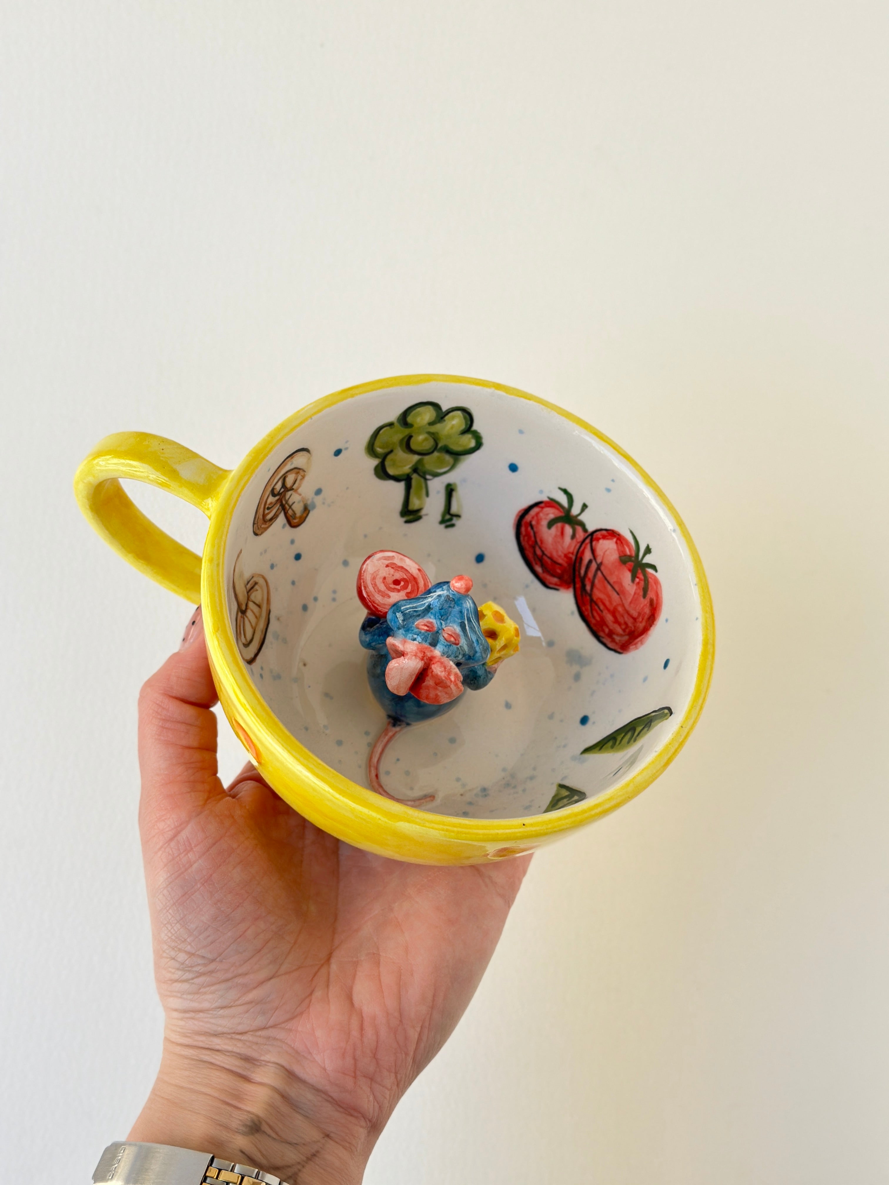 Ratatouille handmade mug