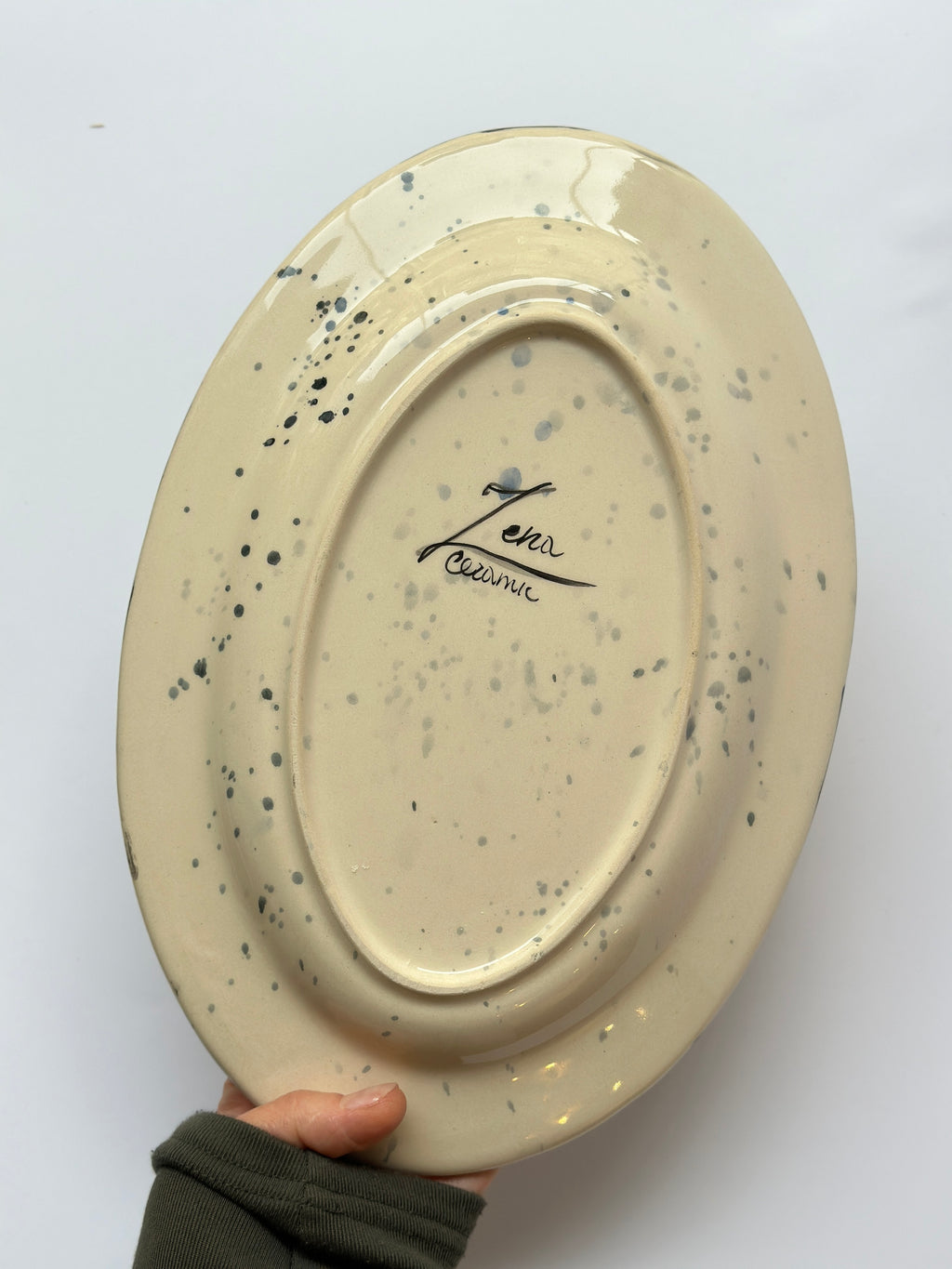 Ratatouille handmade plate