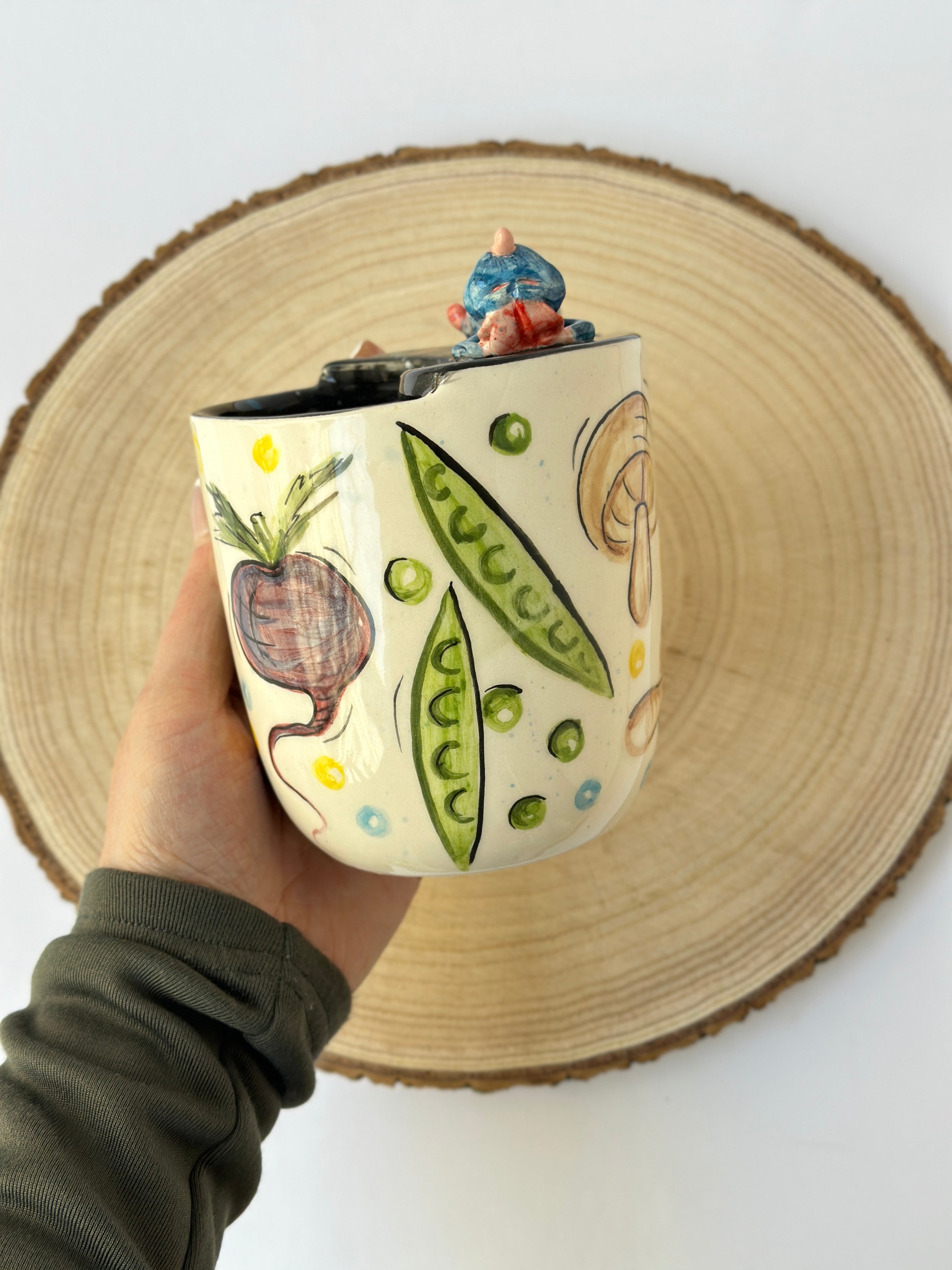 Ratatouille handmade takeaway mug