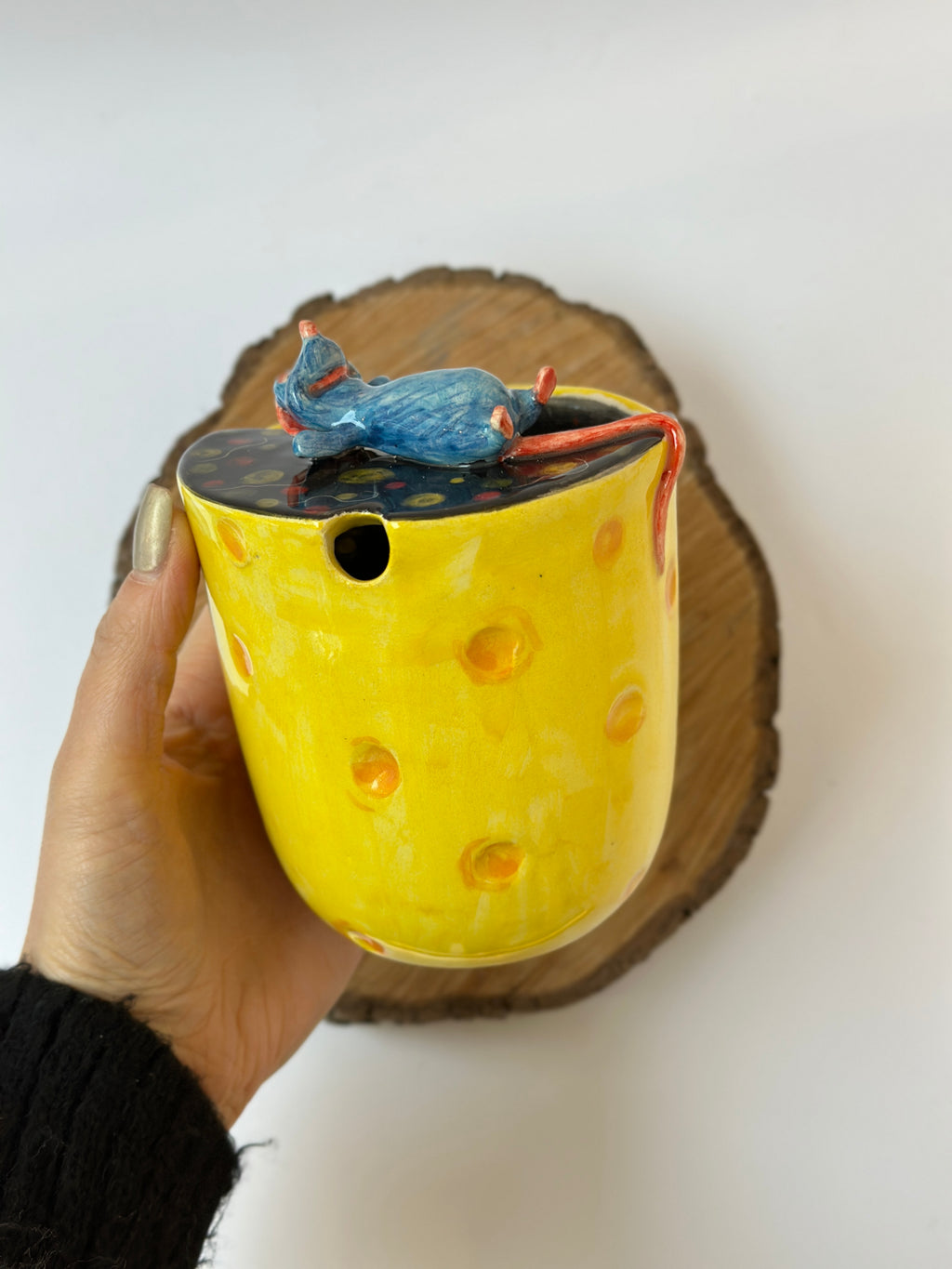 Ratatouille handmade takeaway mug