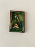 Billiards handmade ashtray