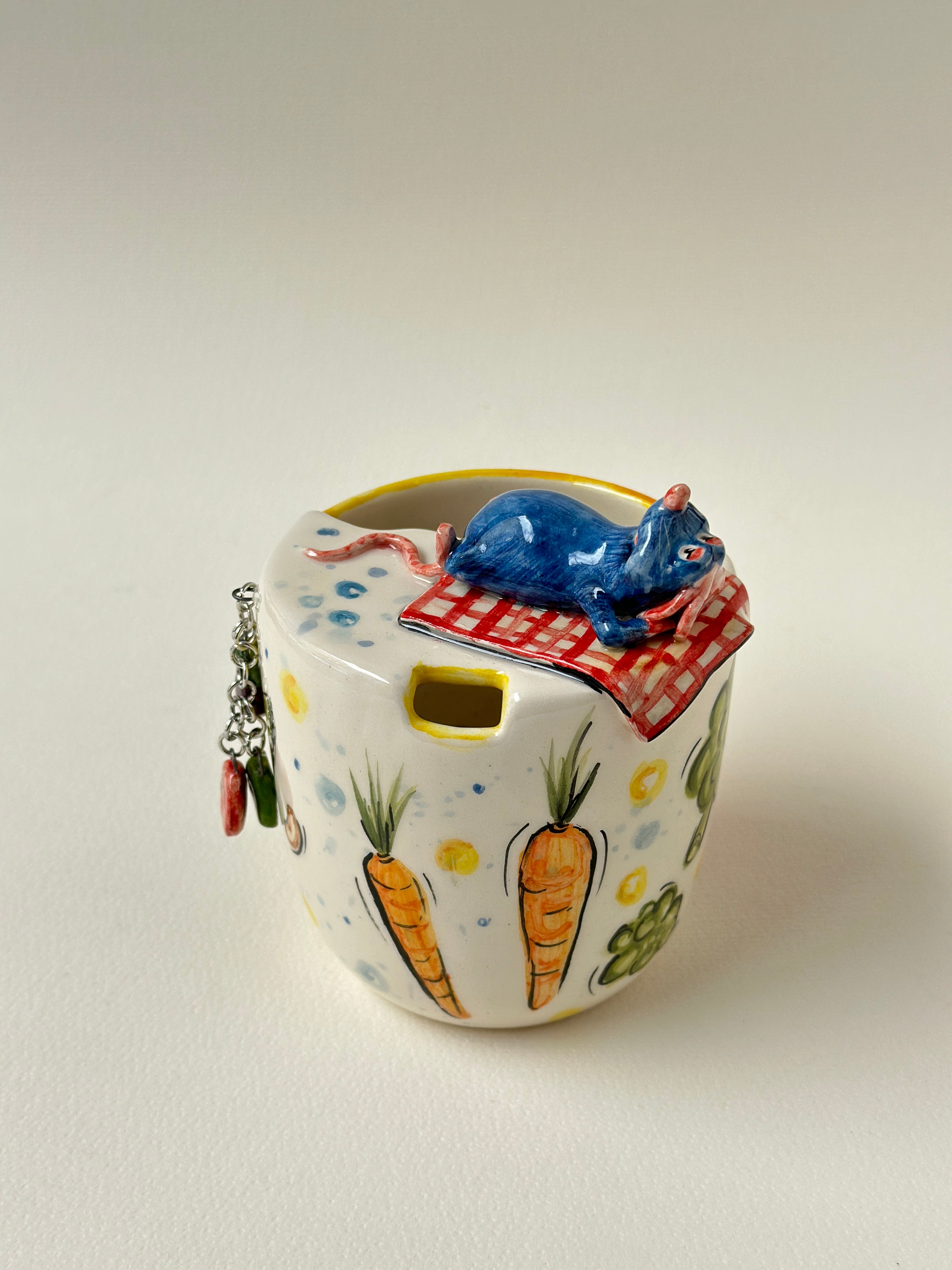 Ratatouille handmade takeaway mug