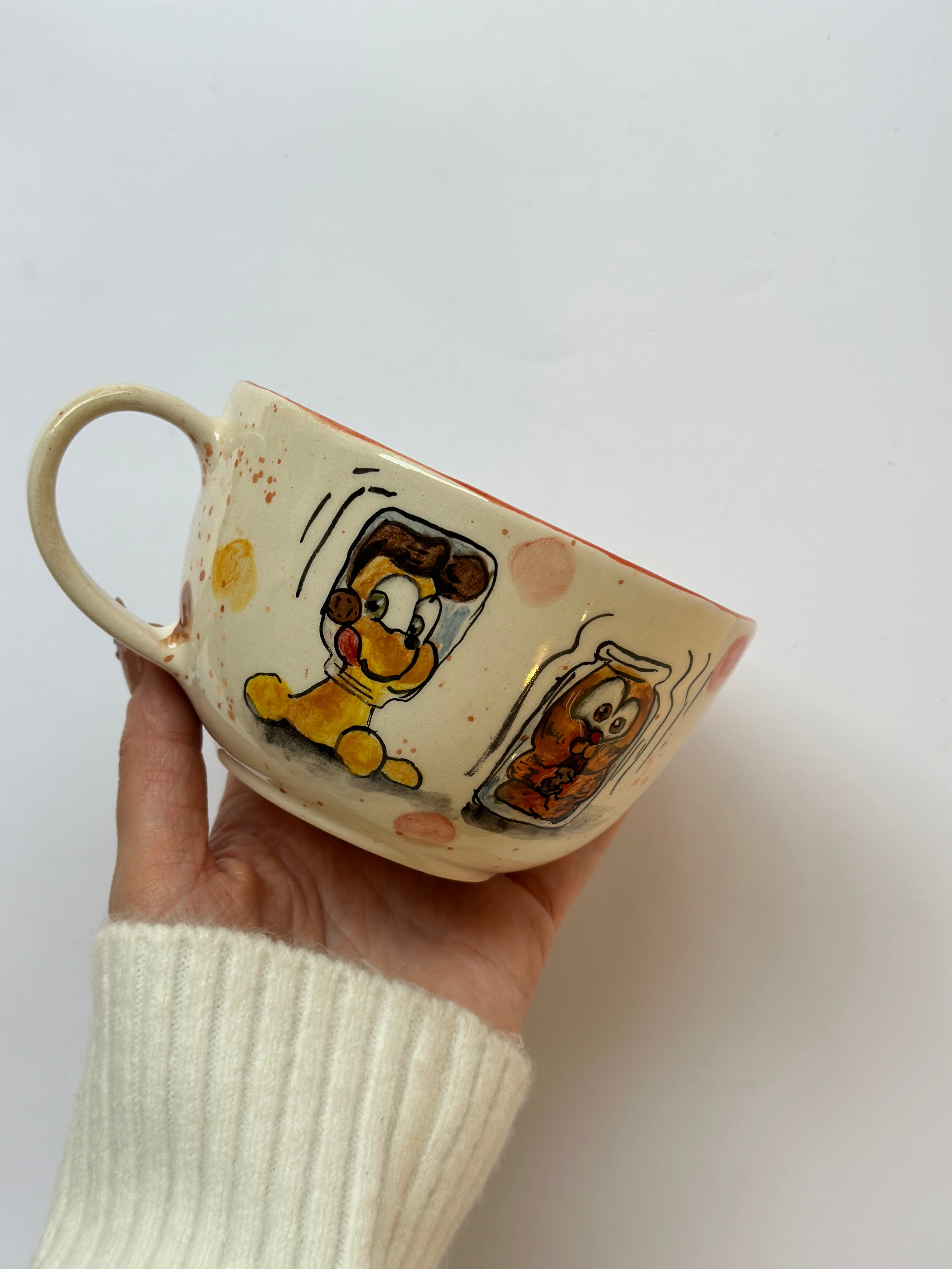 Garfield handmade mug