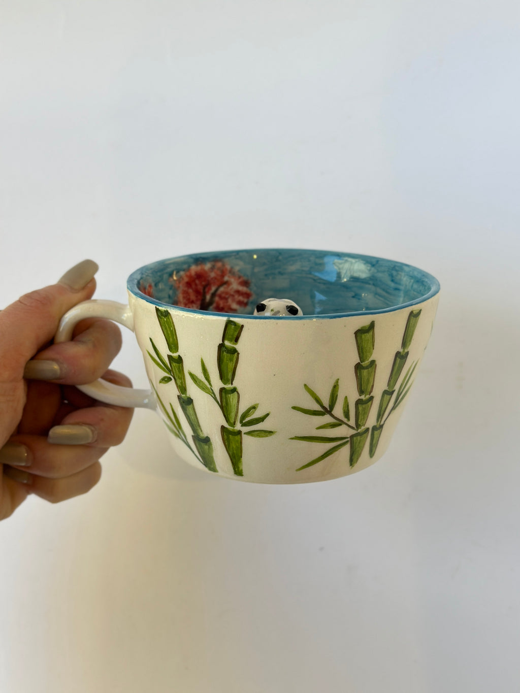 Kung fu Panda handmade ceramic mug