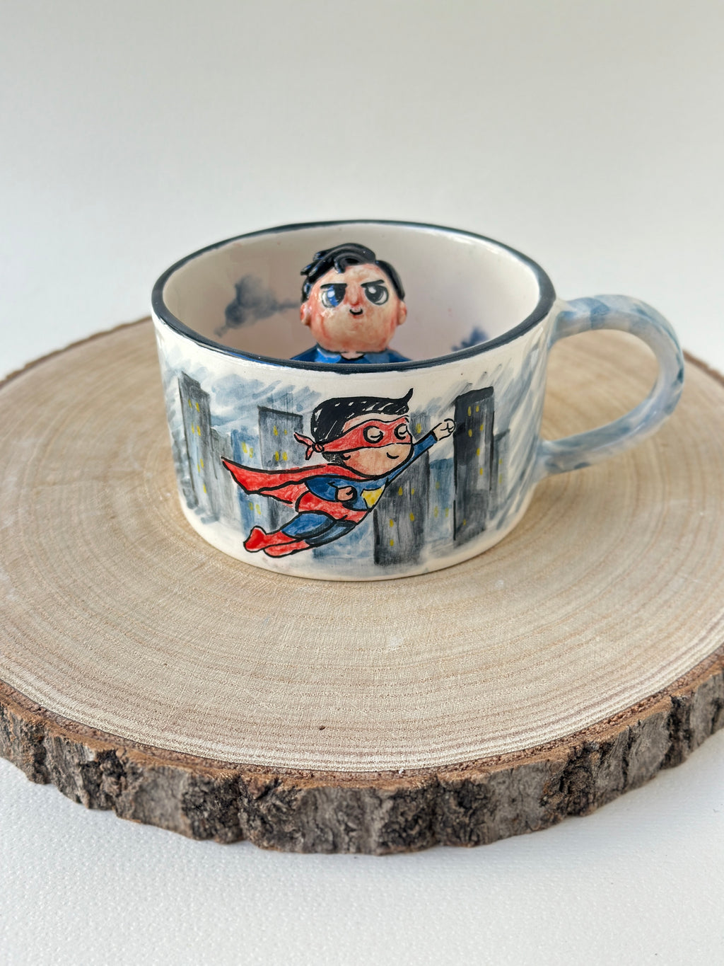 Handmade mug ceramic