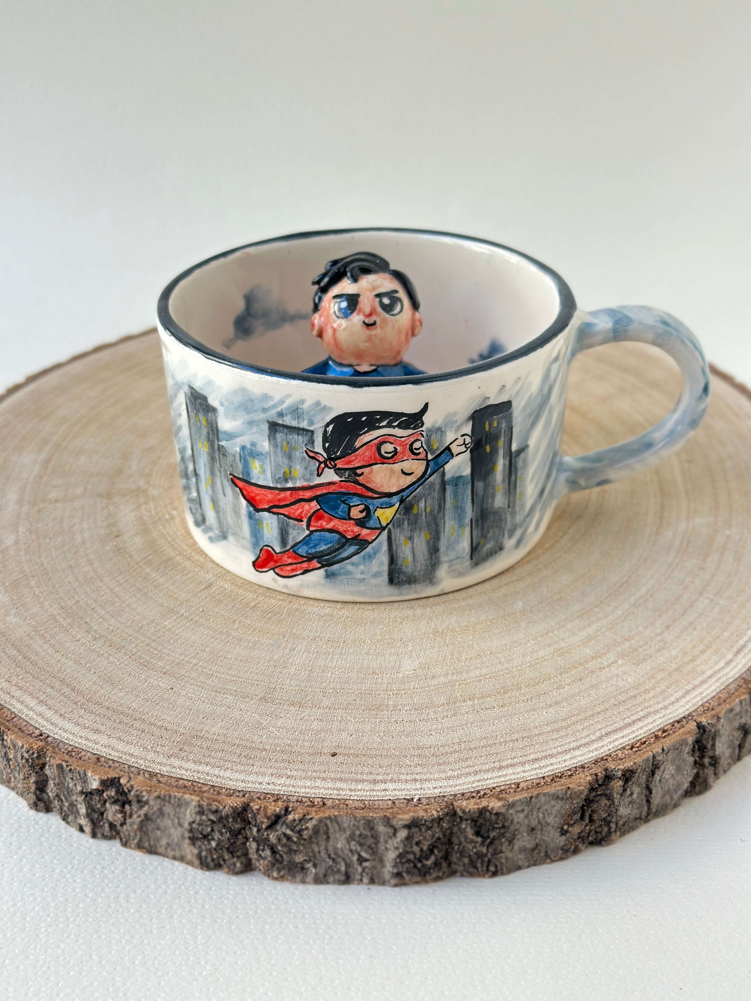 Handmade mug ceramic