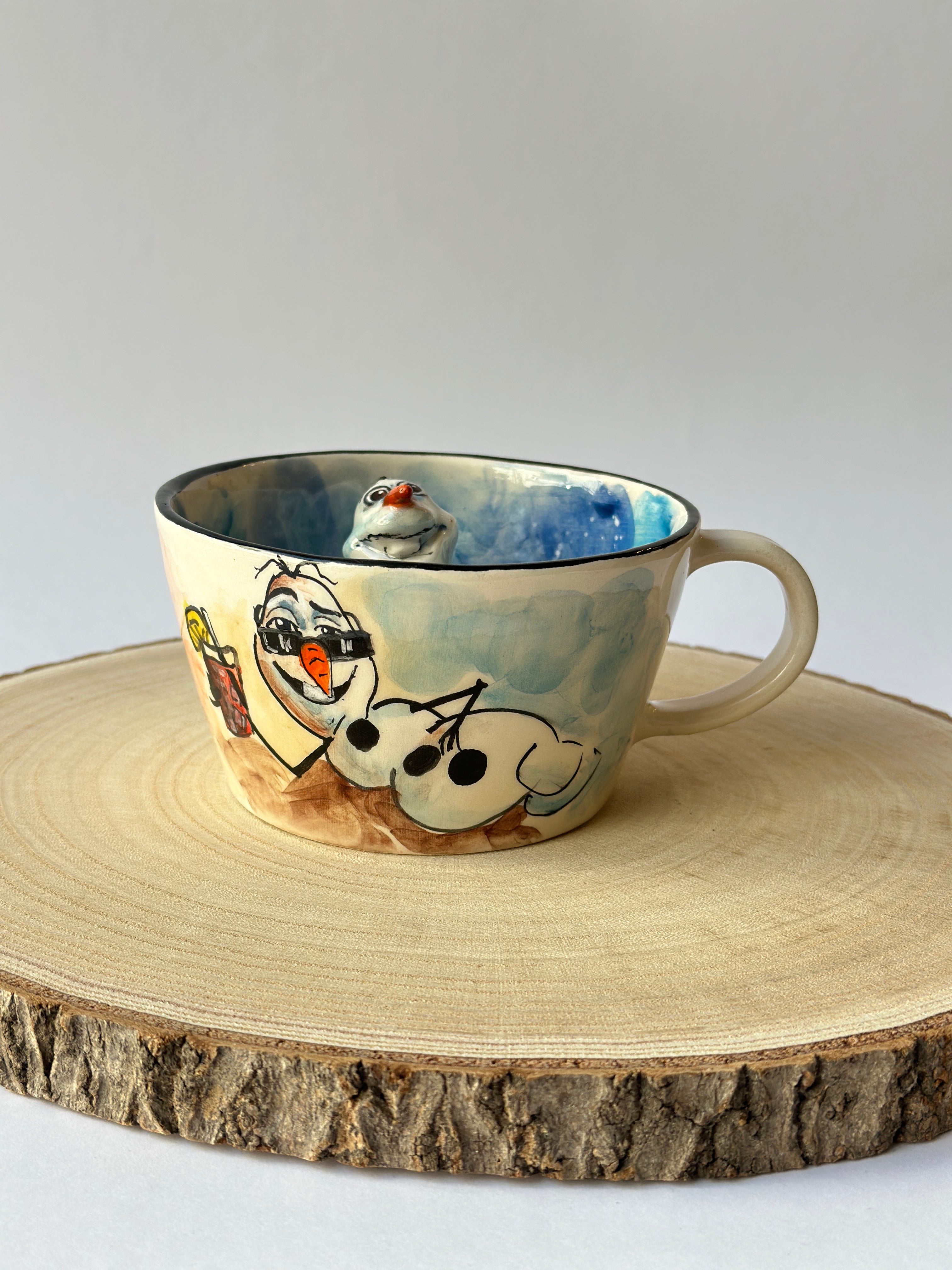 Olaf handmade mug