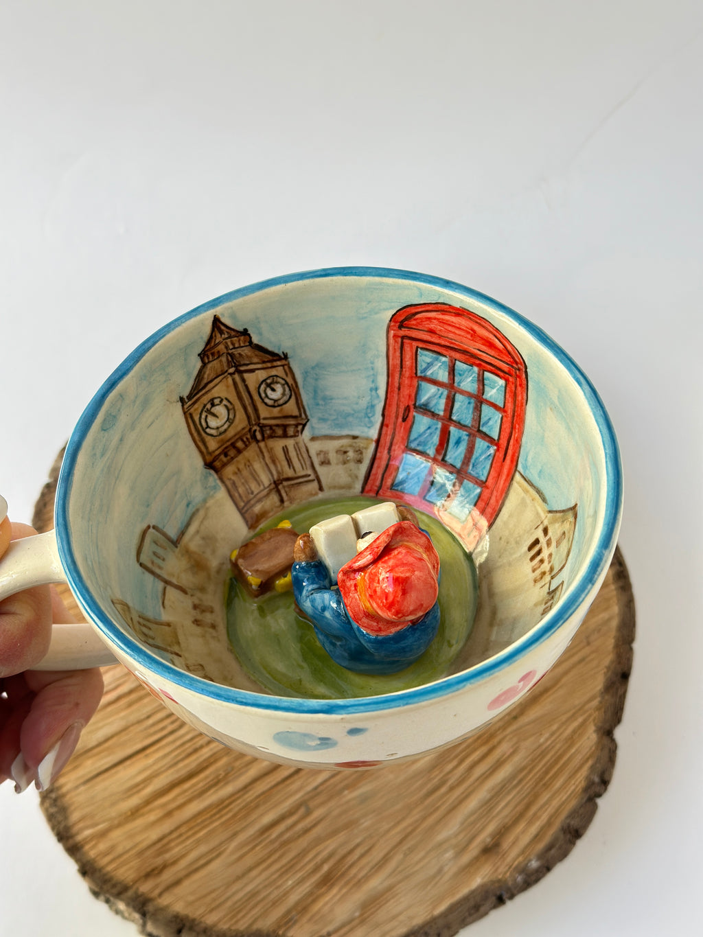 Paddington Bear handmade mug
