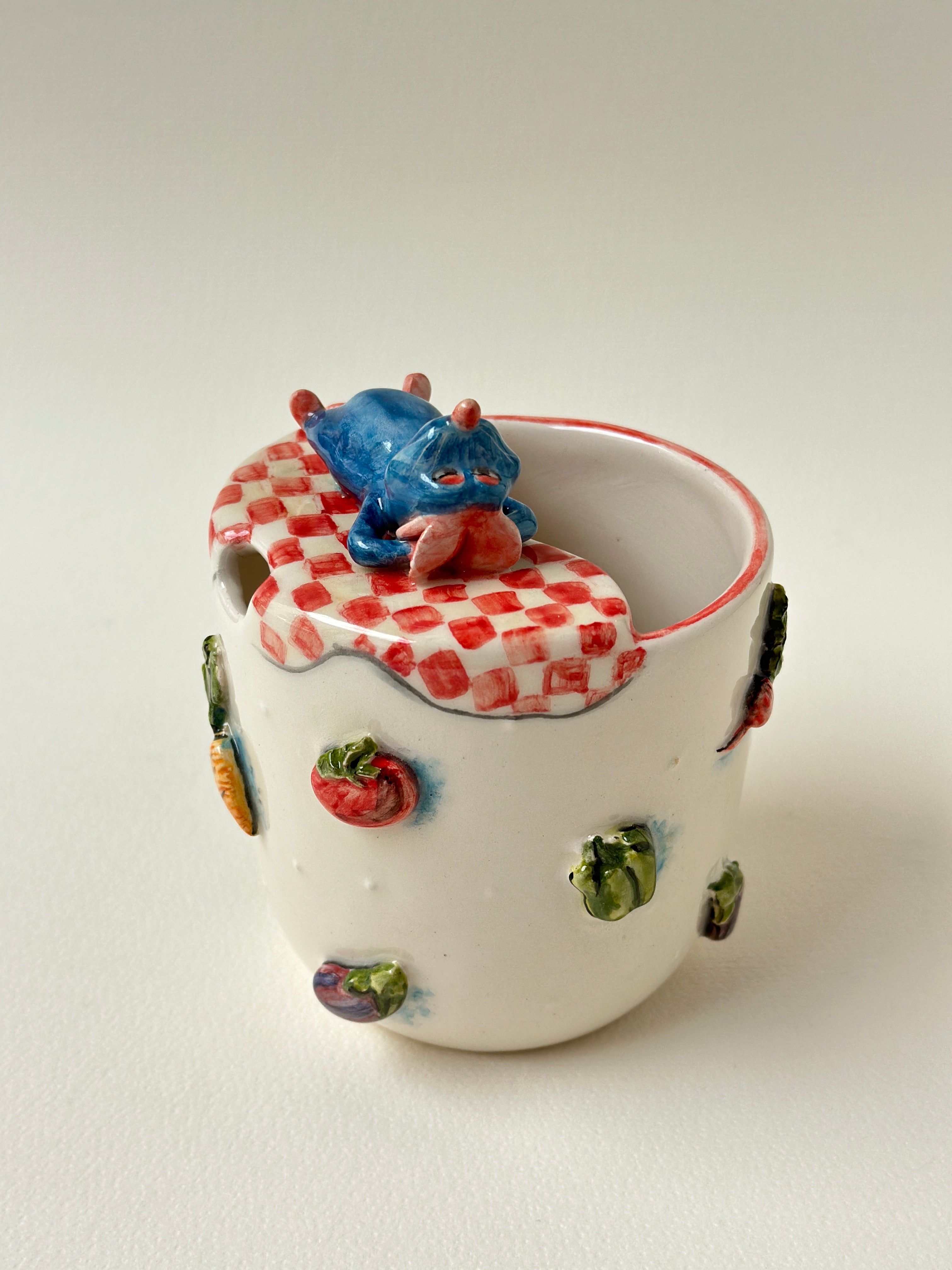 Ratatouille handmade takeaway mug