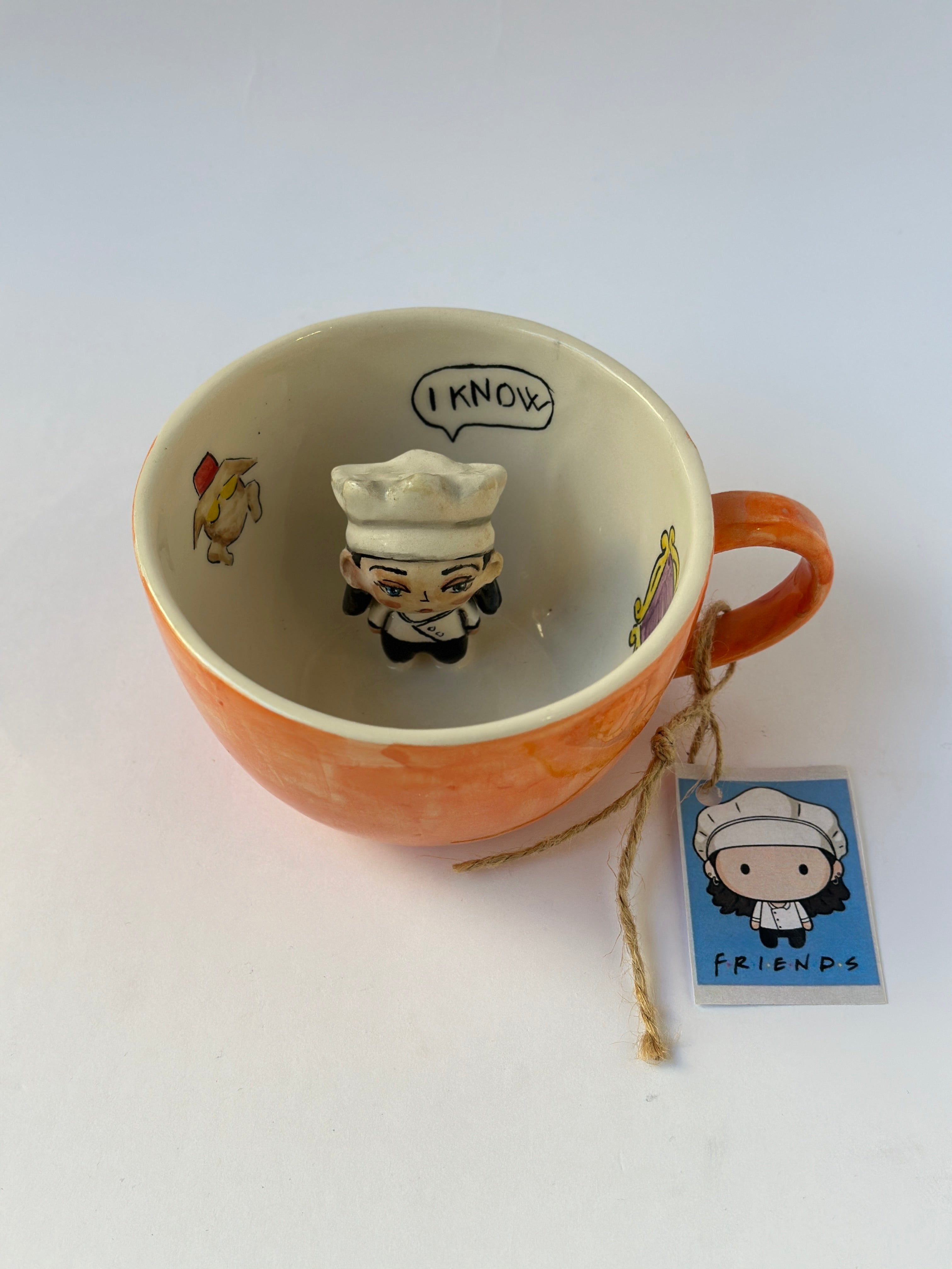 Friends Monica handmade mug