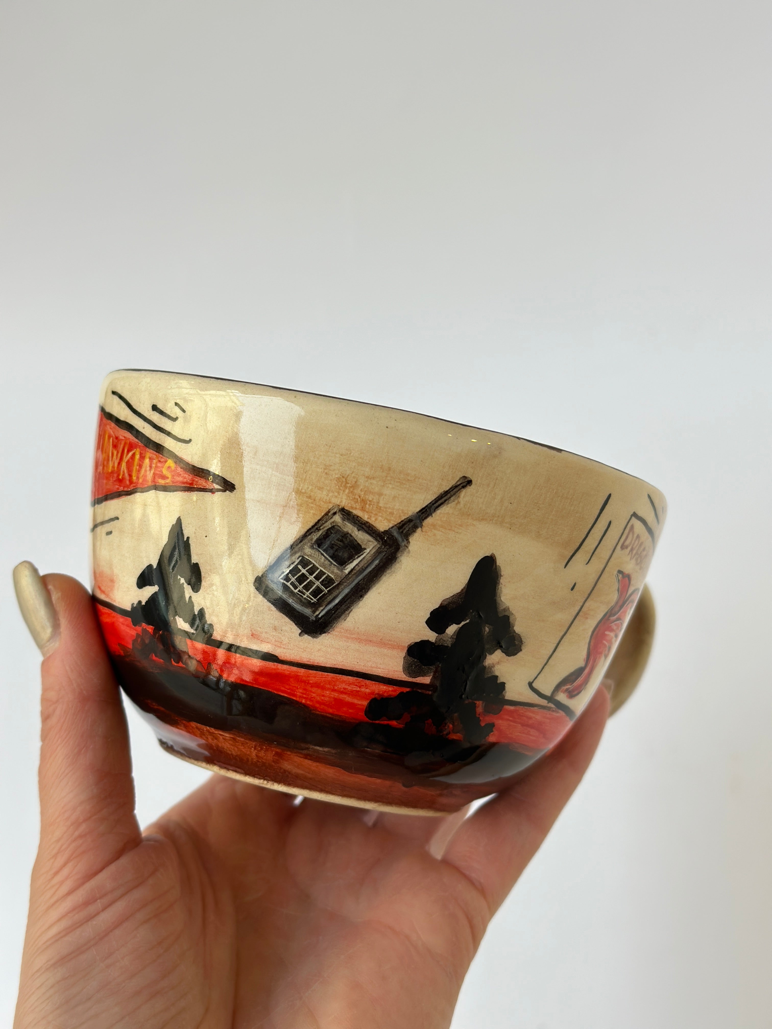 Stranger things Mike handmade mug