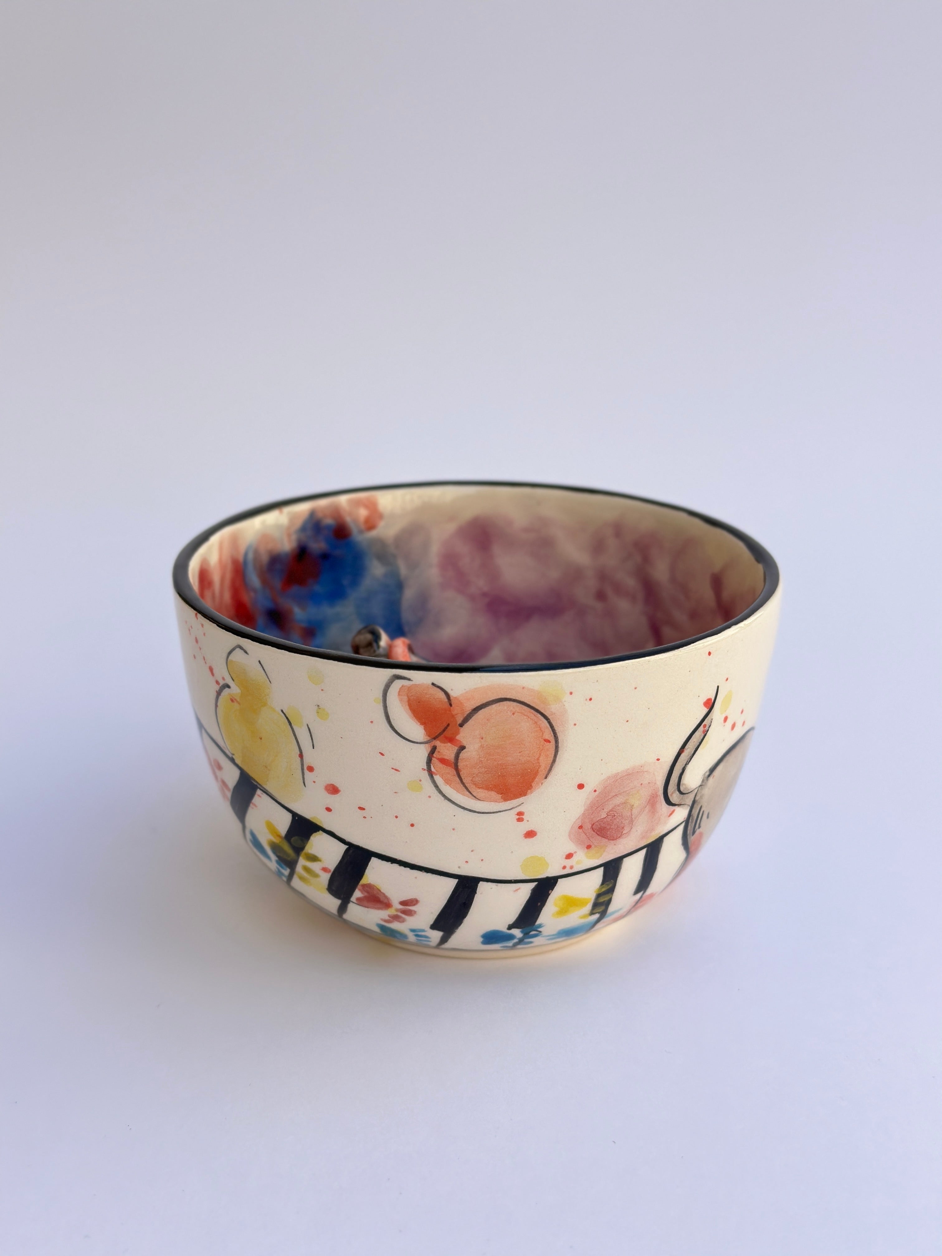 Cat handmade mug