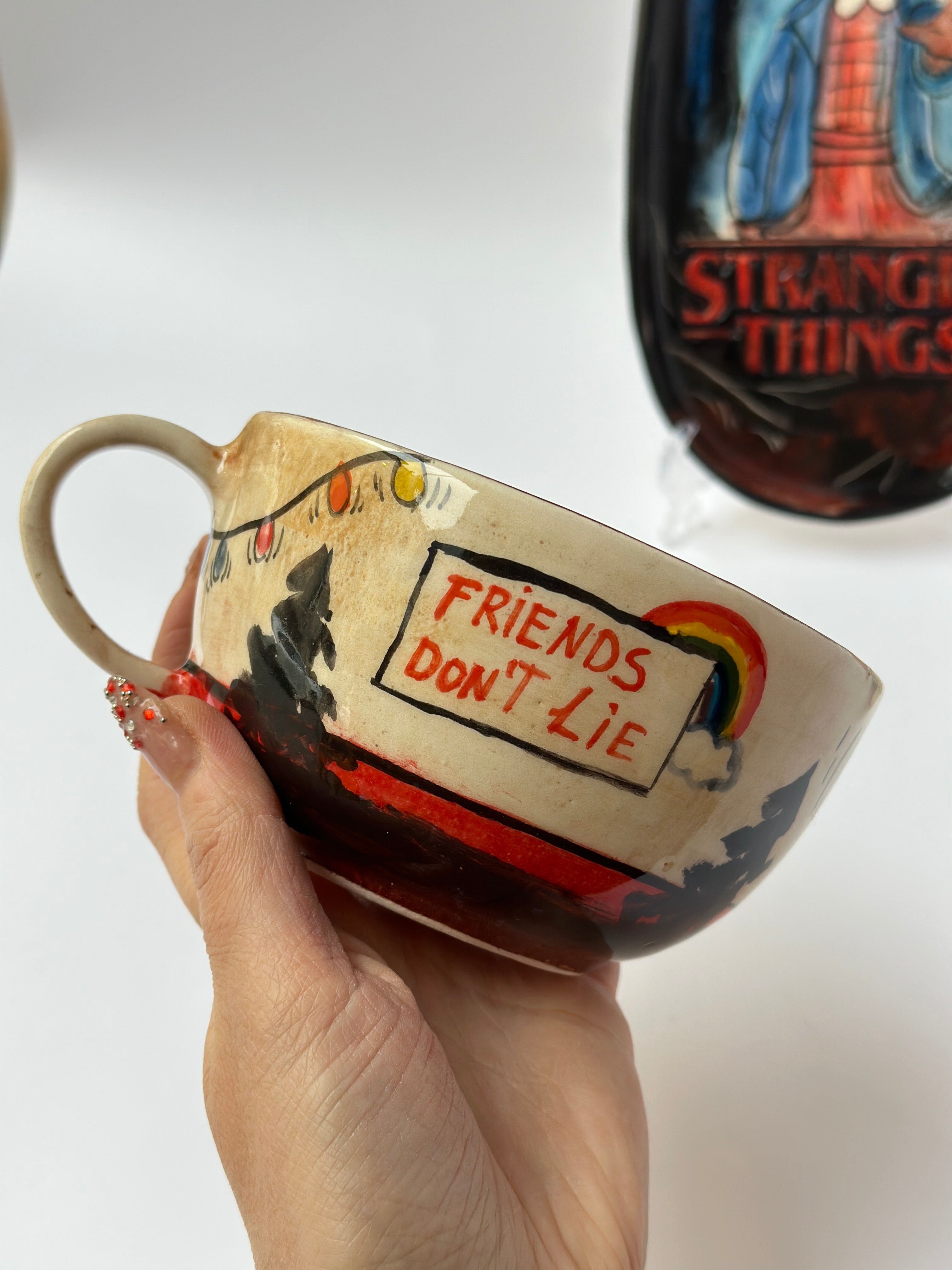 Stranger Things “Eleven” handmade mug