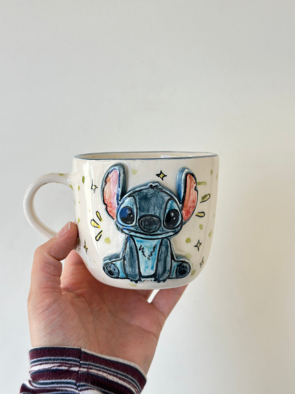 Stitch handmade mug