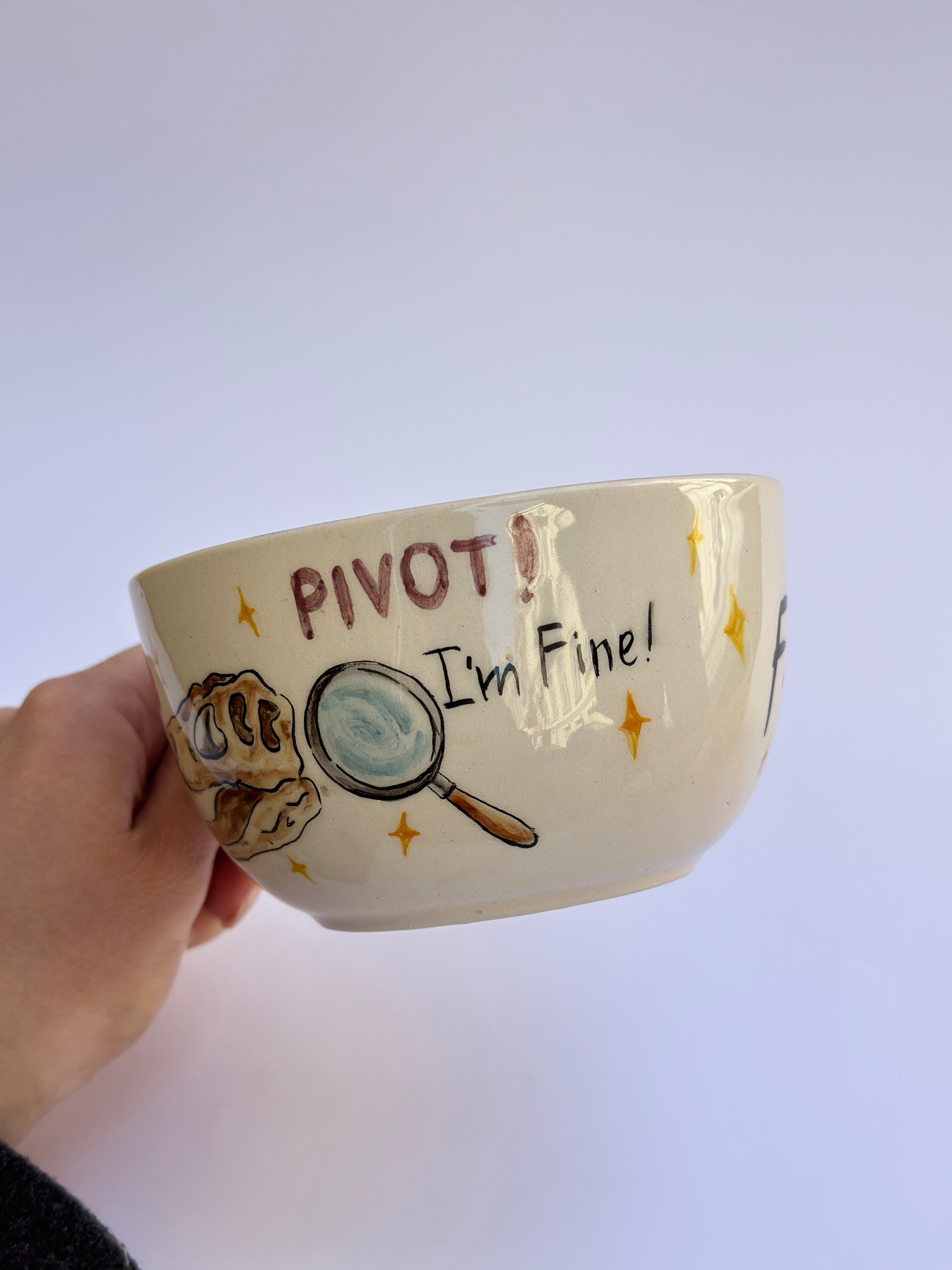 Friends “Ross” handmade mug