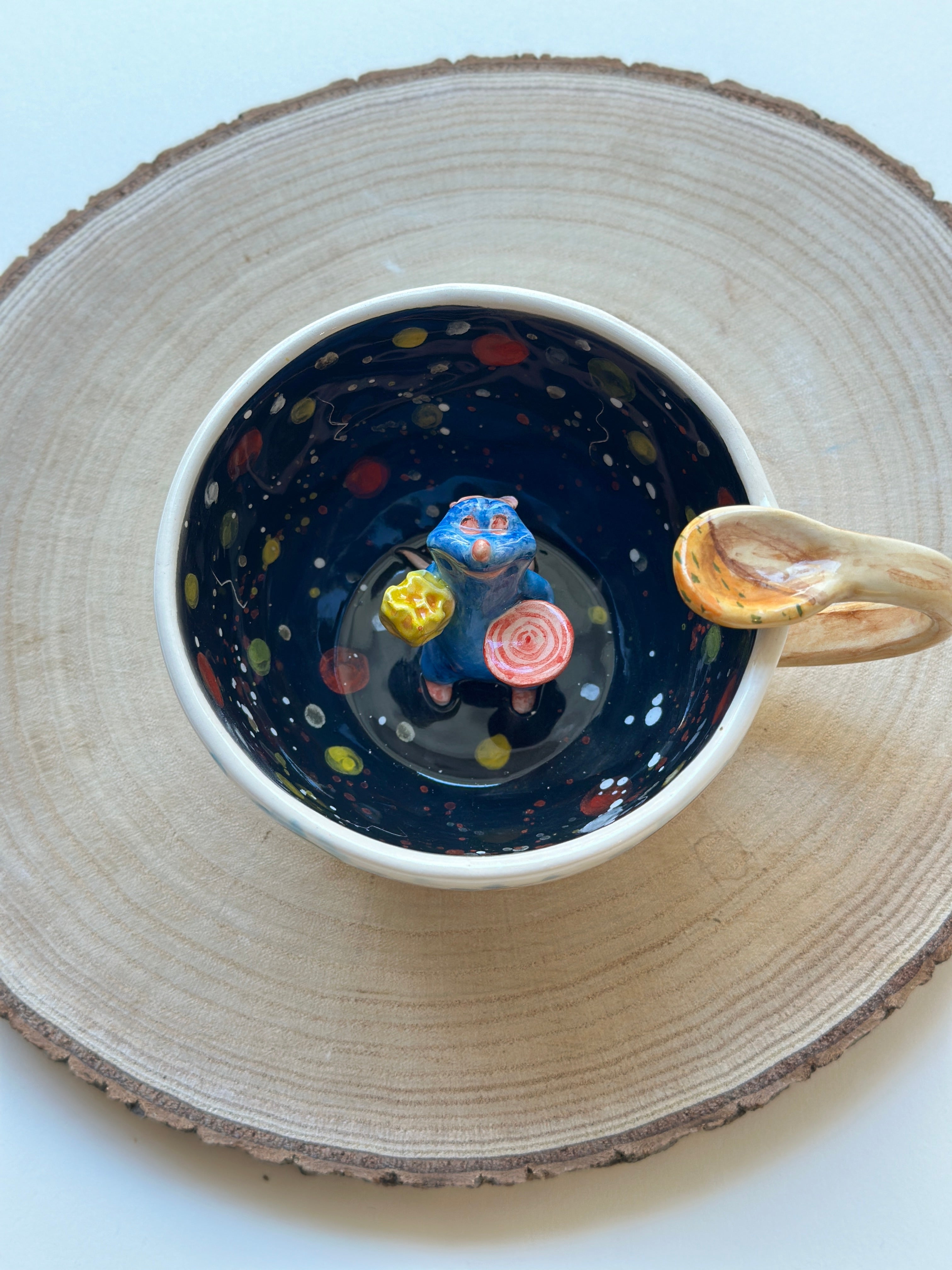 Ratatouille handmade mug