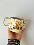 “Friends” handmade mug