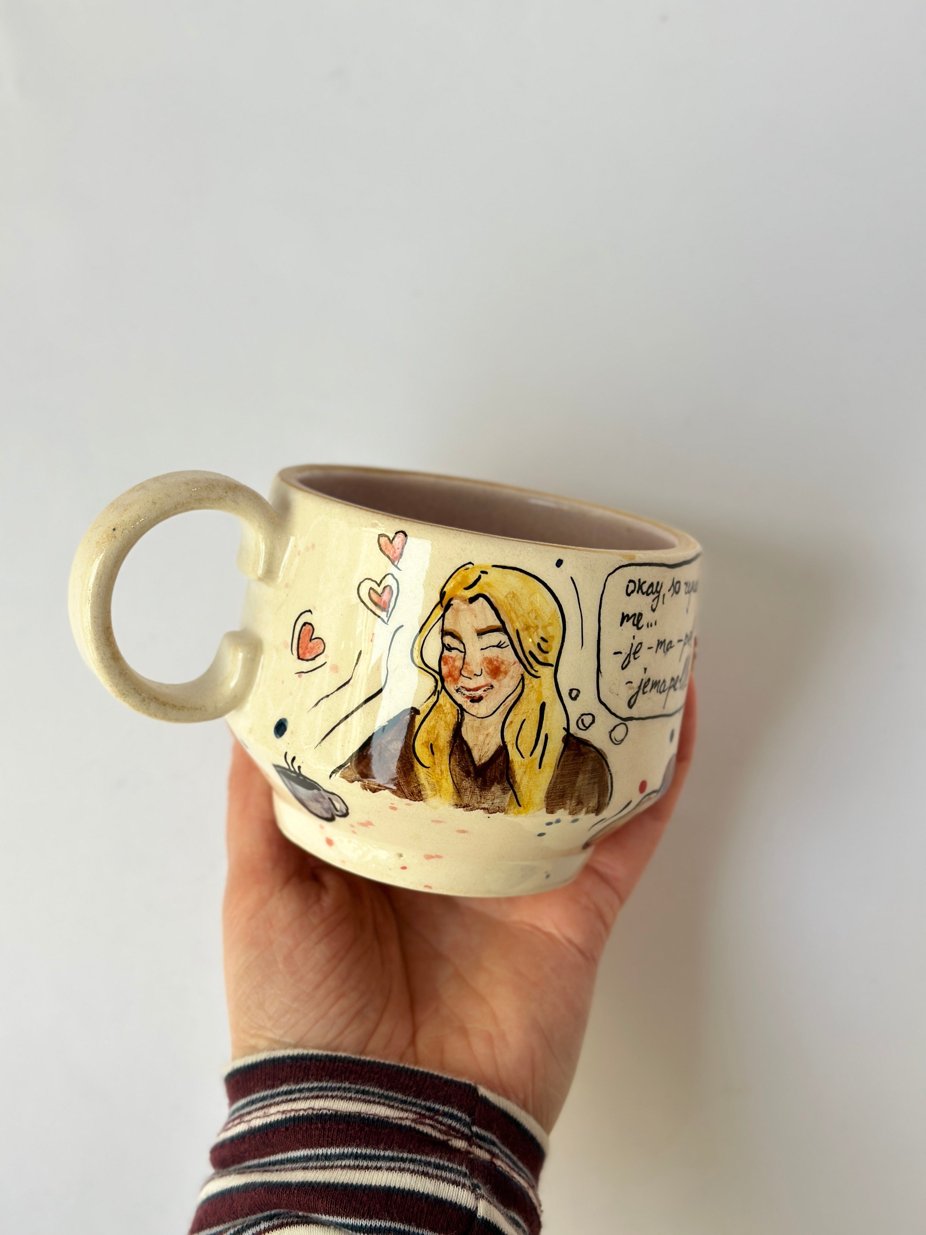 “Friends” handmade mug