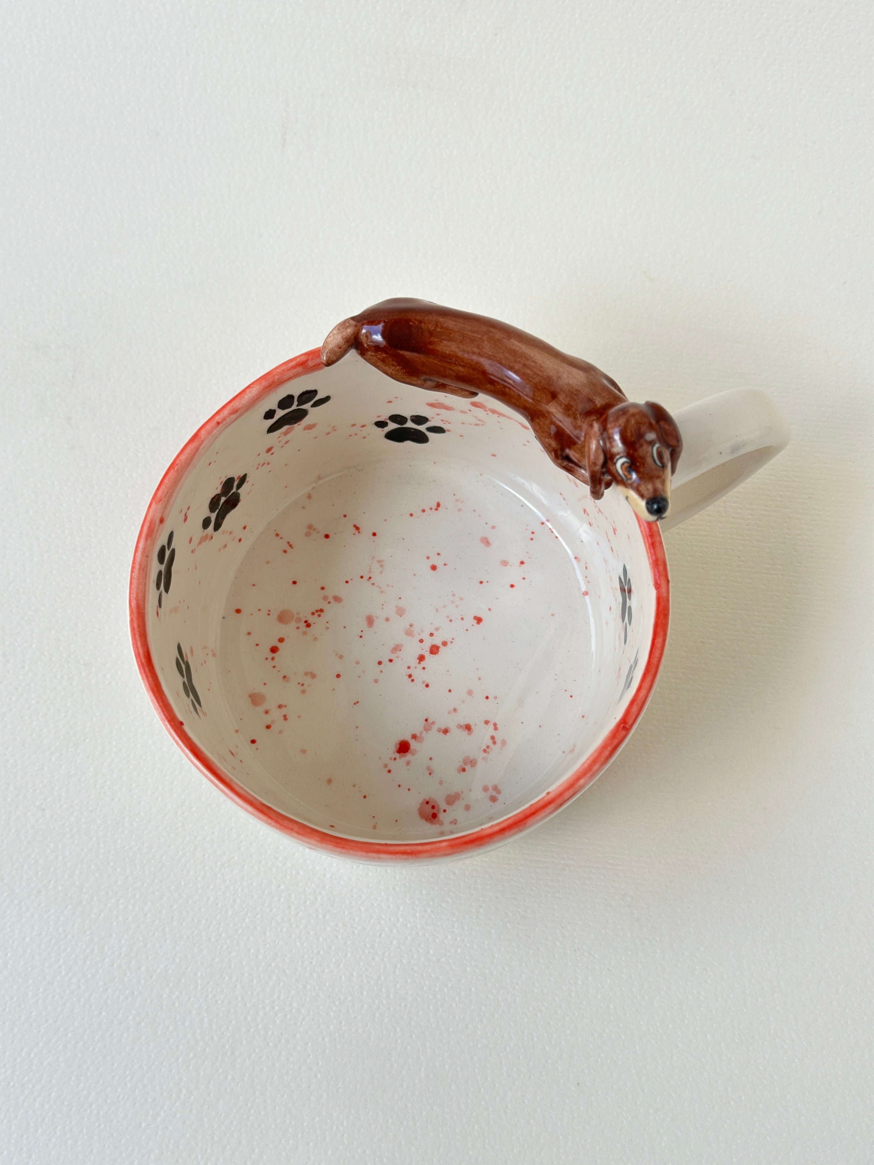 Dachshund handmade mug