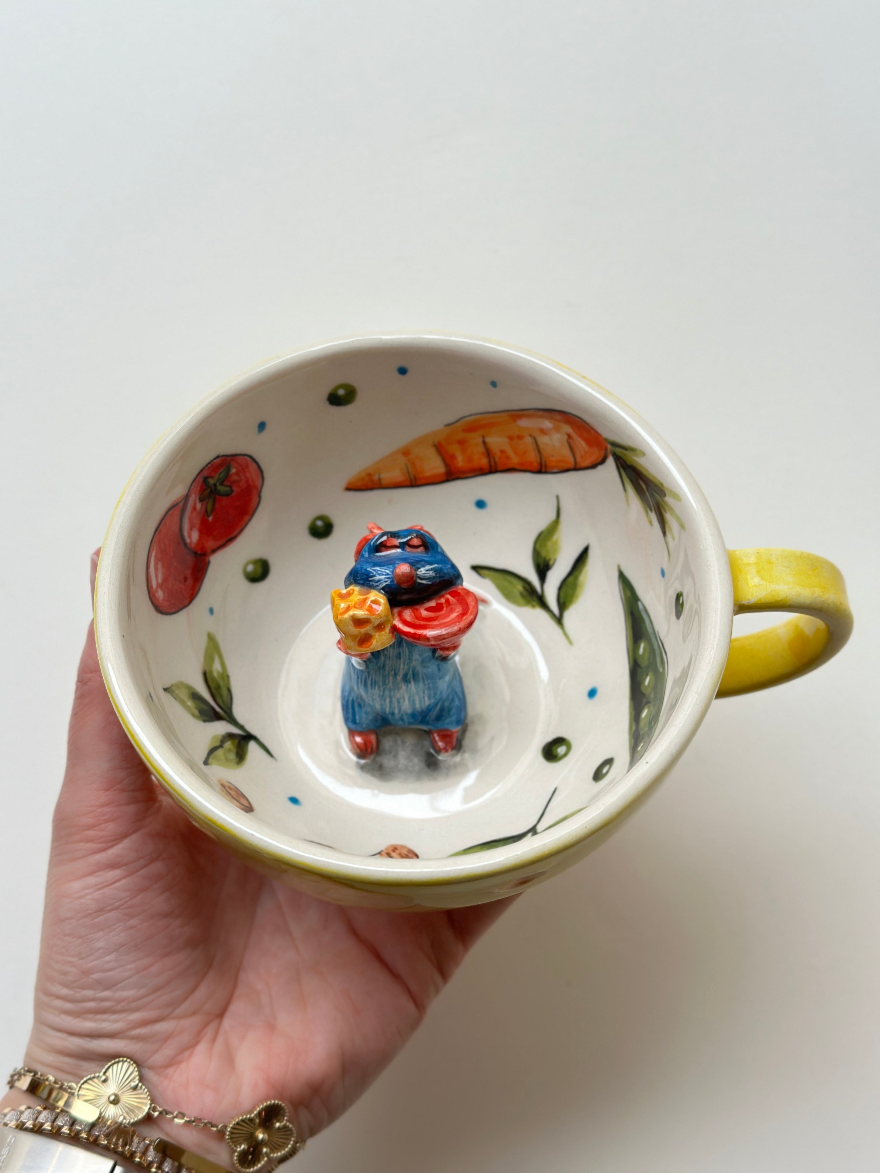 Ratatouille handmade mug