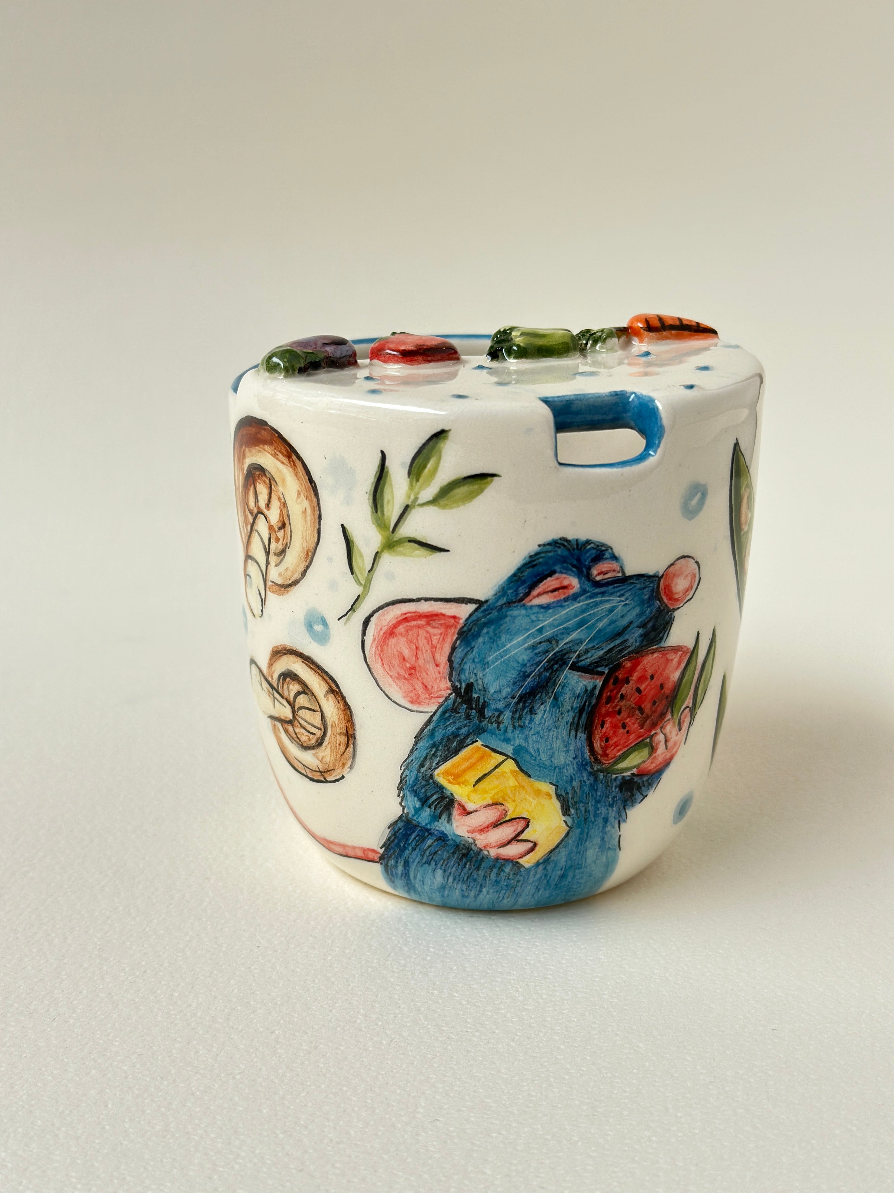 Ratatouille handmade takeaway mug