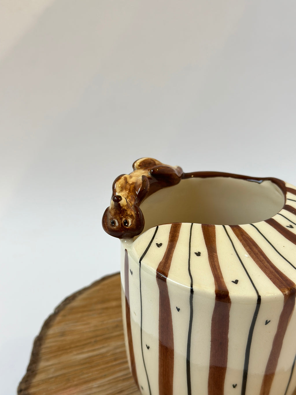 Dachshund handmade takeaway mug