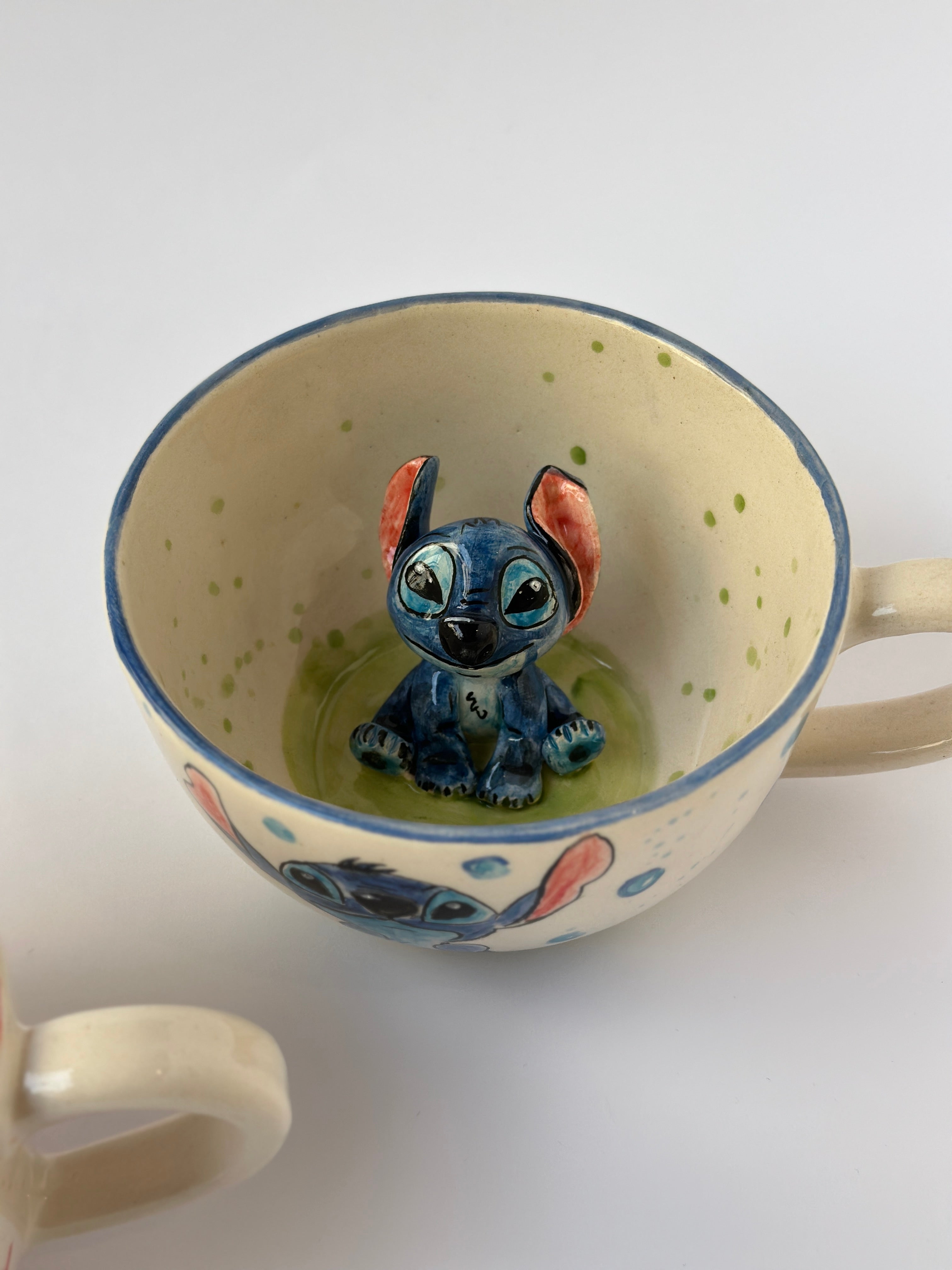 Stitch handmade mug