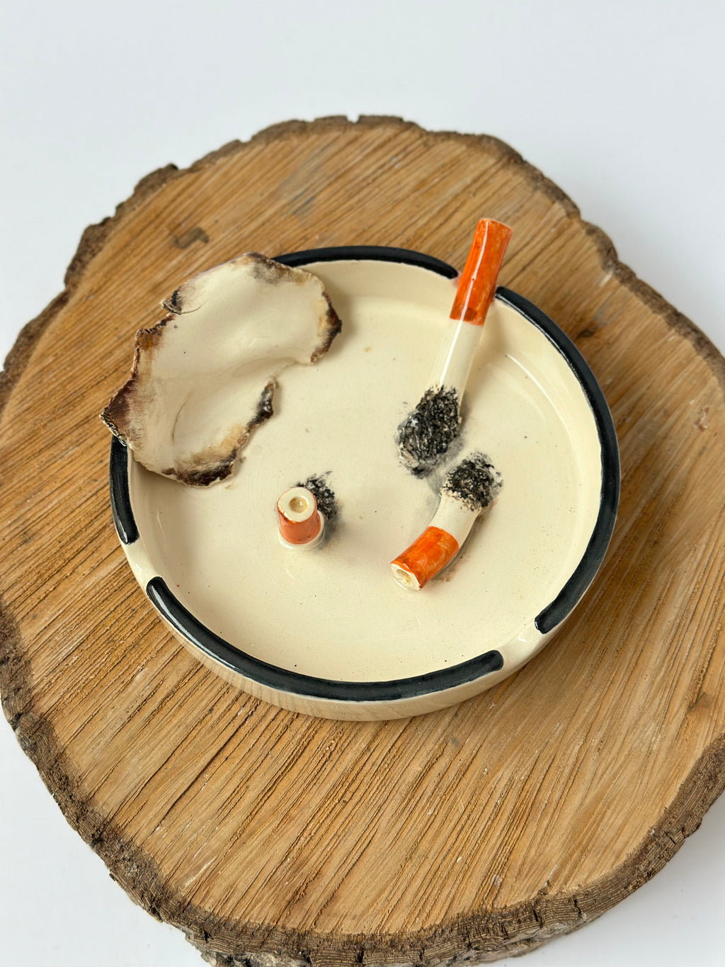 Handmade ashtray