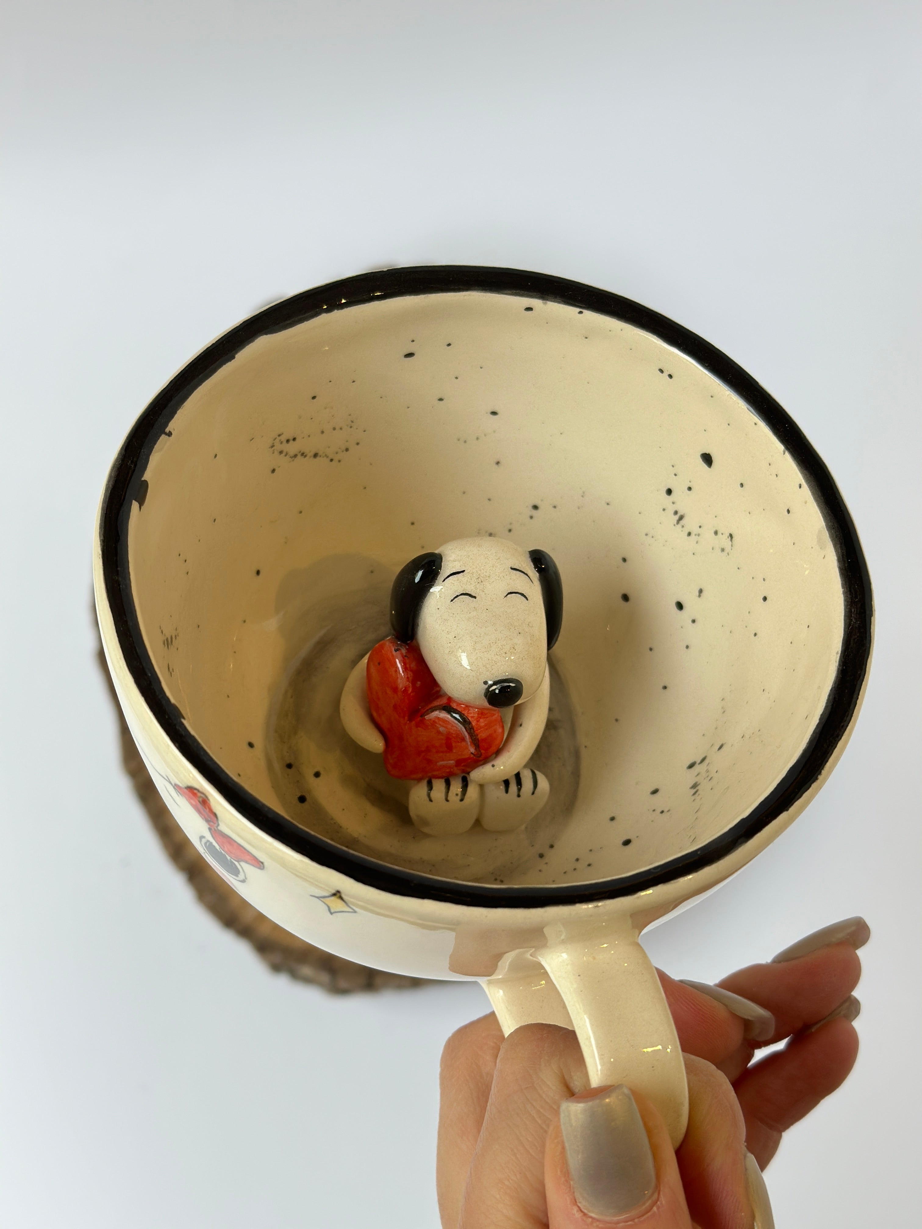 Snoopy handmade mug