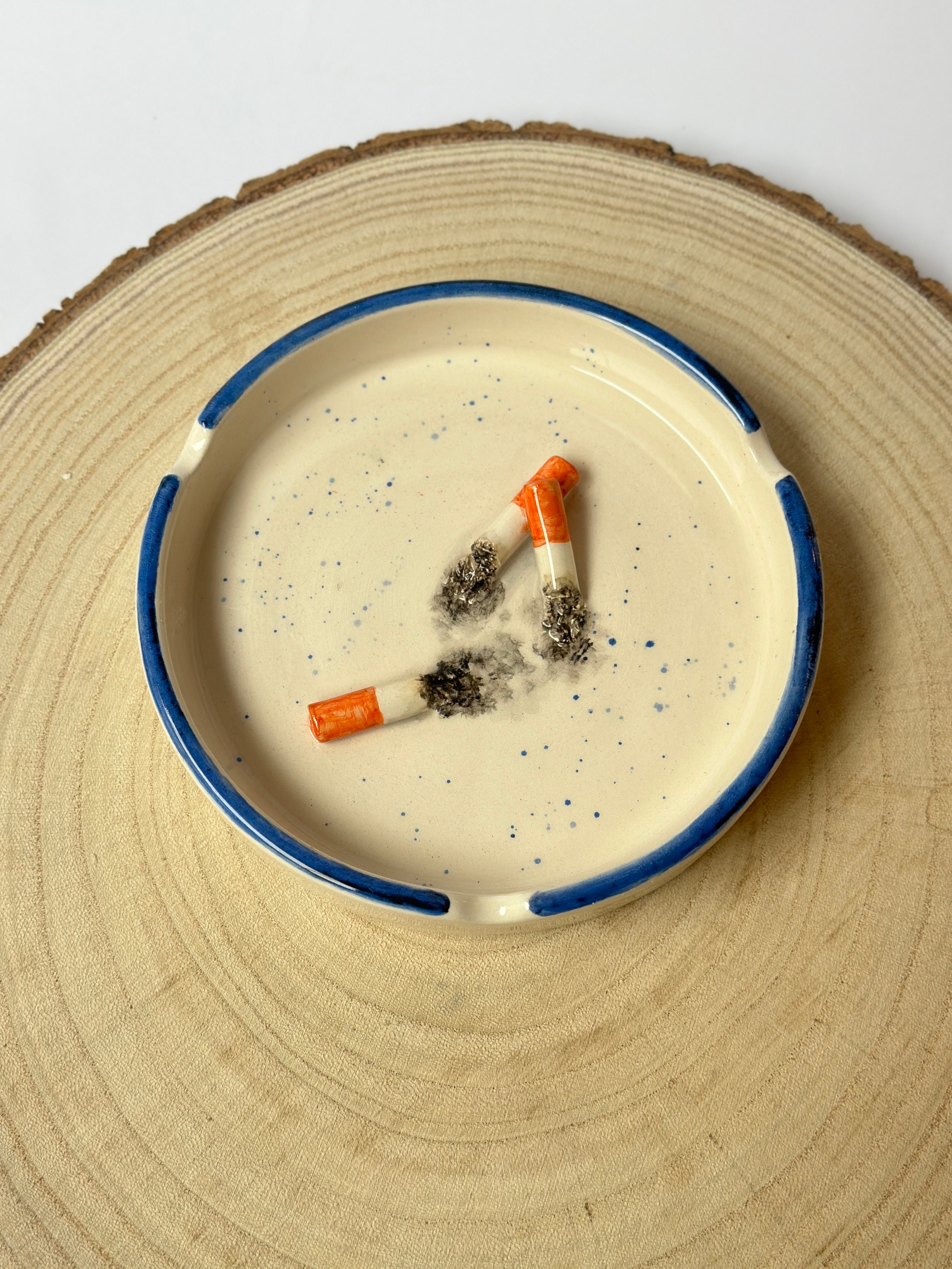 Handmade ashtray