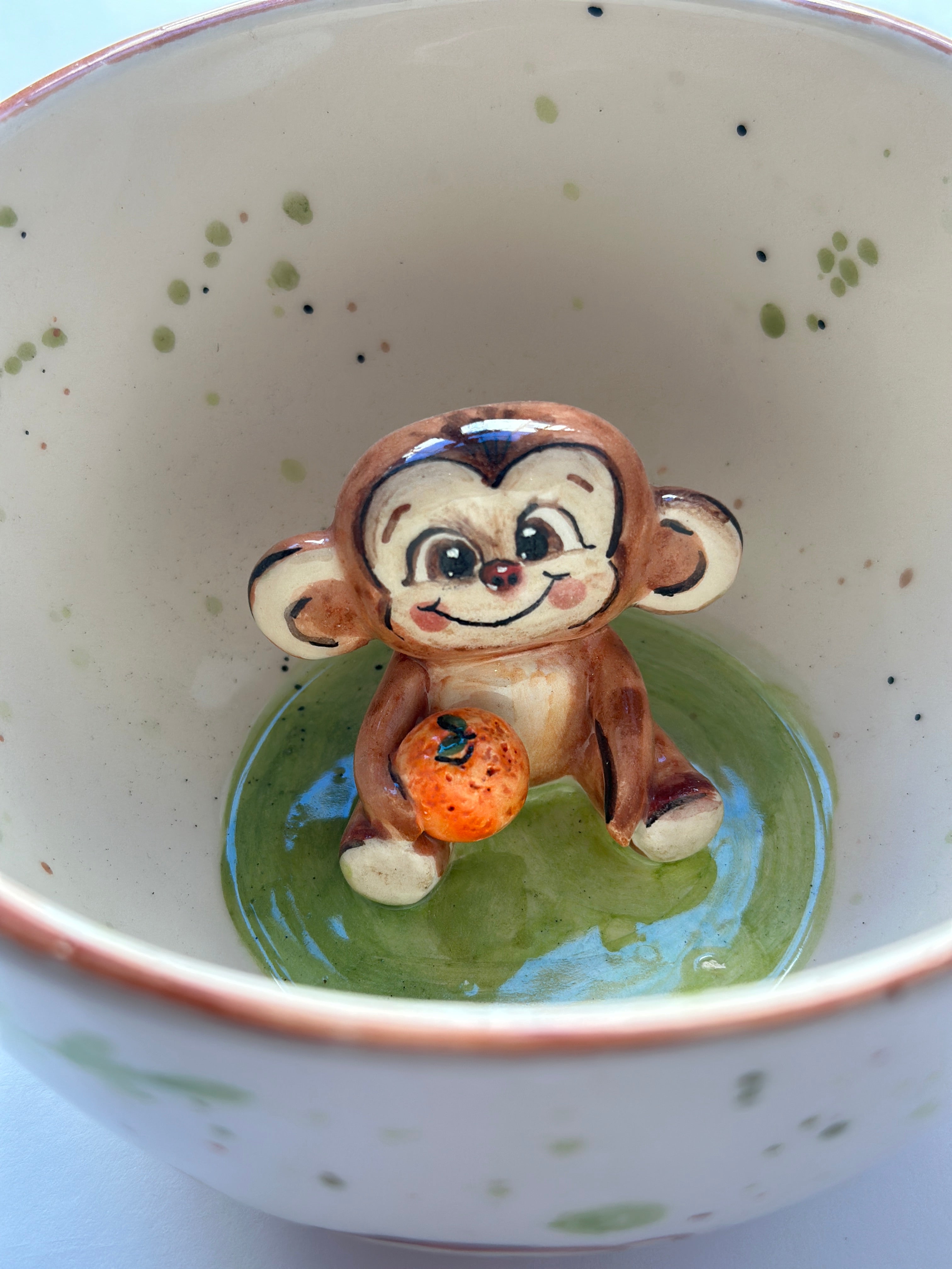 Monkey 🐵 handmade mug