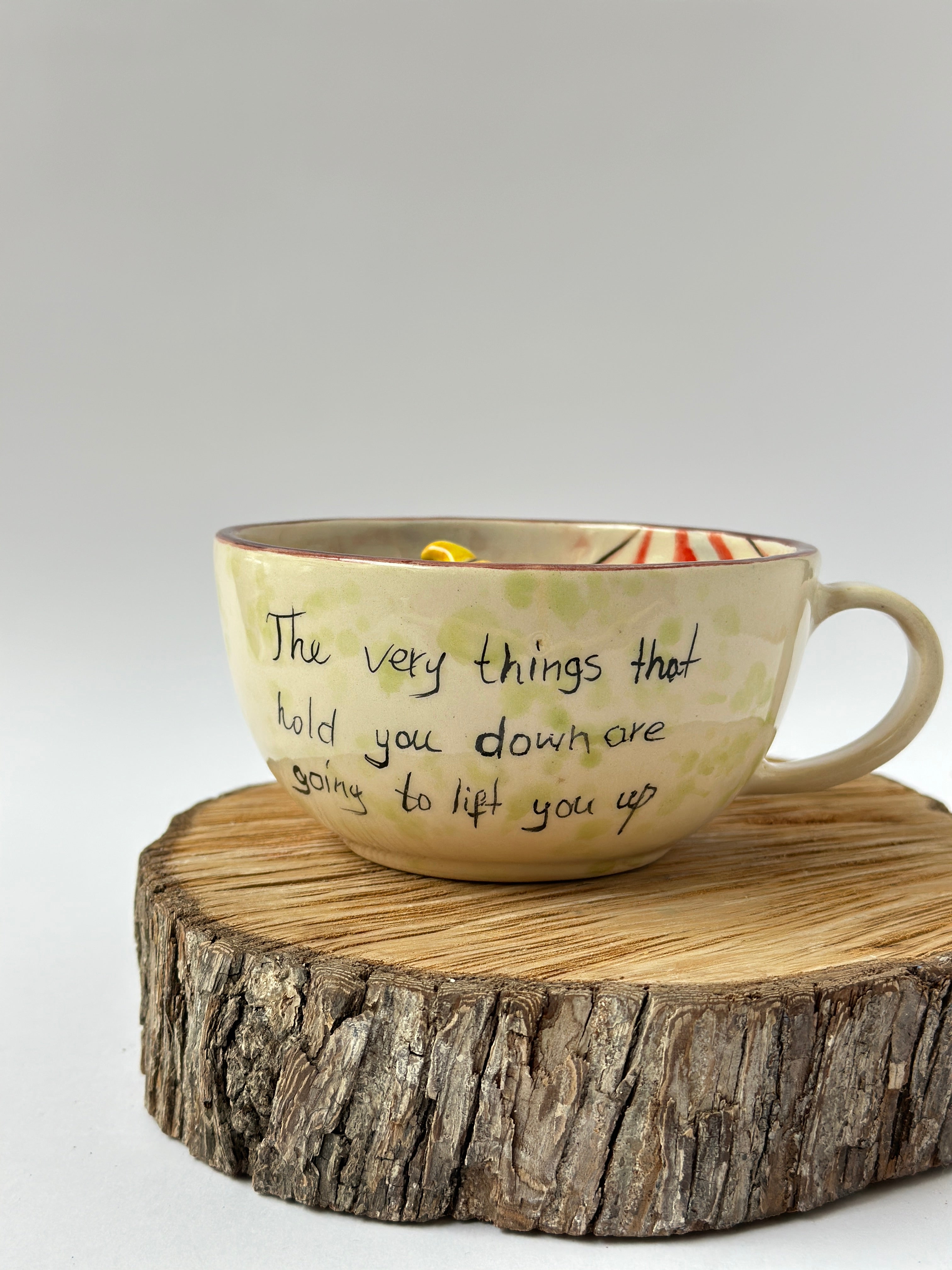 Elephant handmade mug