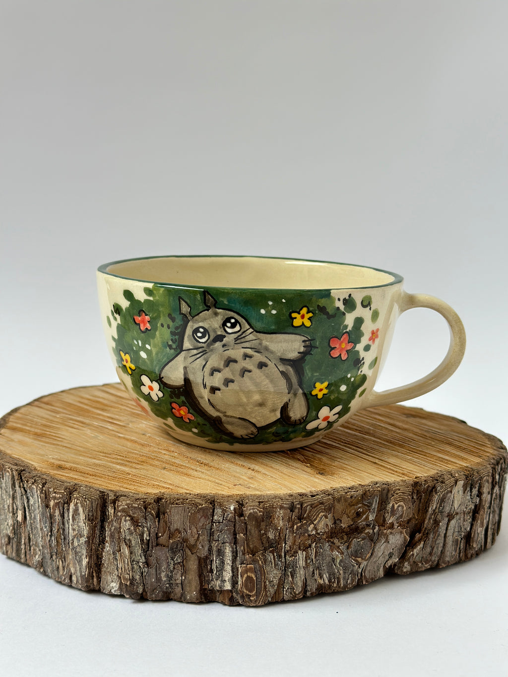 Totoro handmade mug