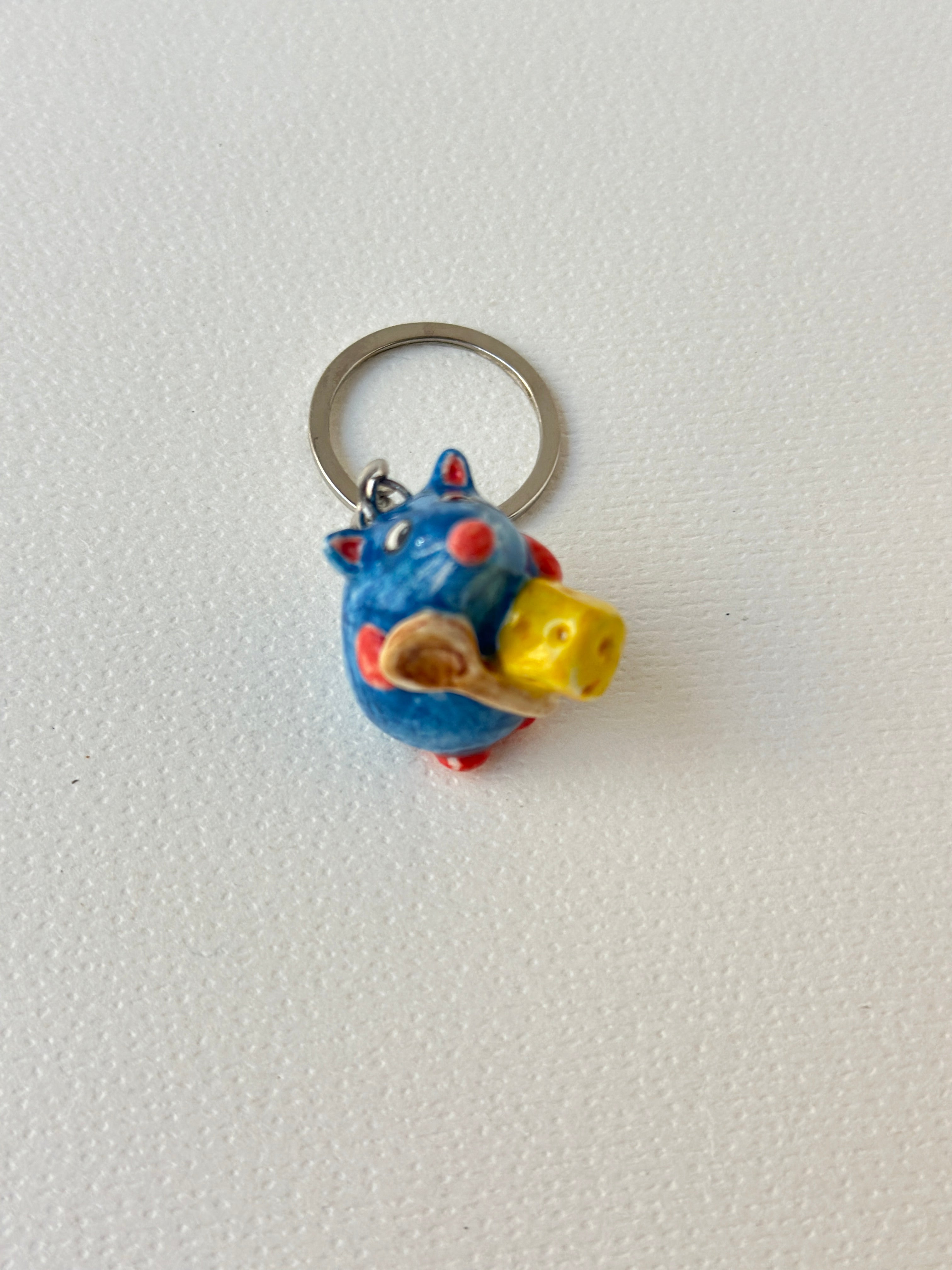 Ratatouille Remy handmade keychain ( only one piece)