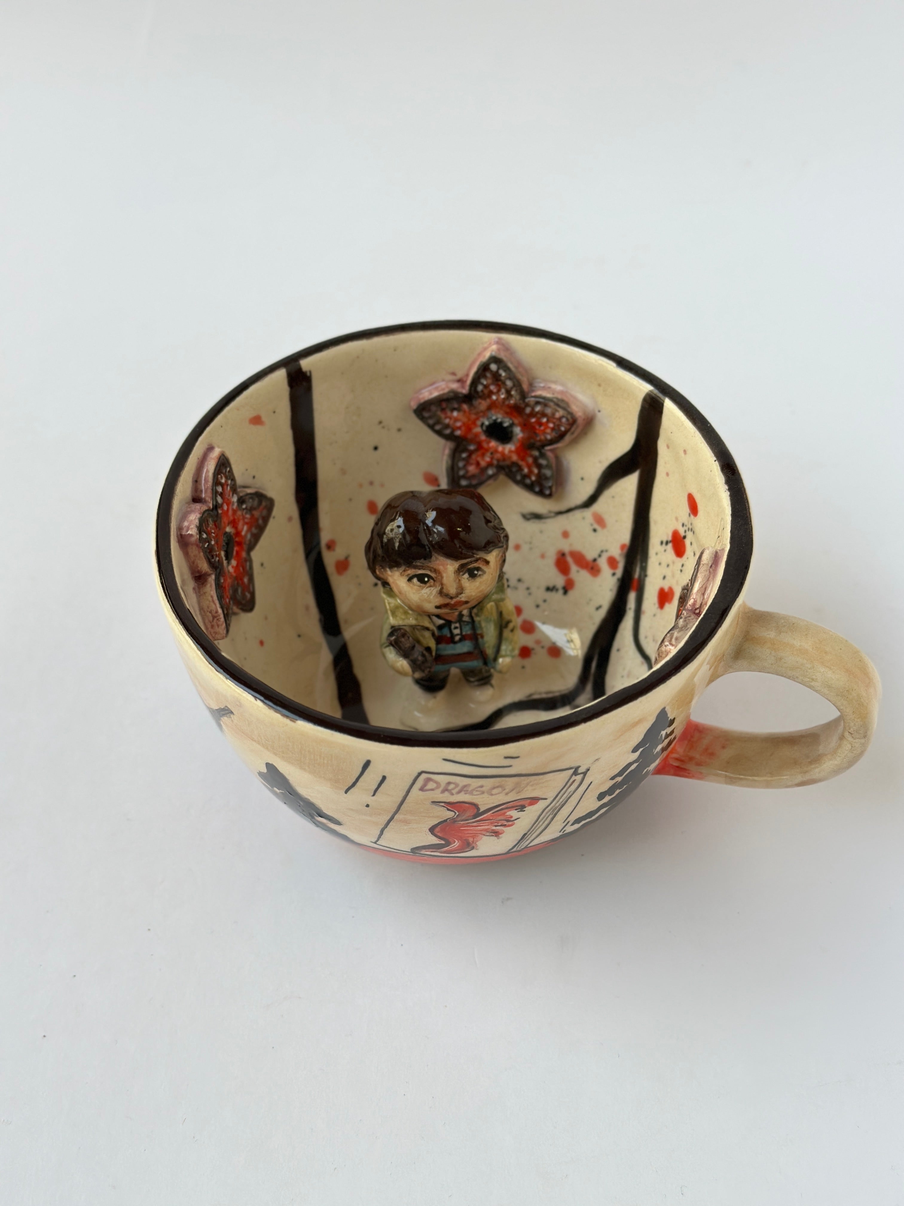 Stranger things Mike handmade mug