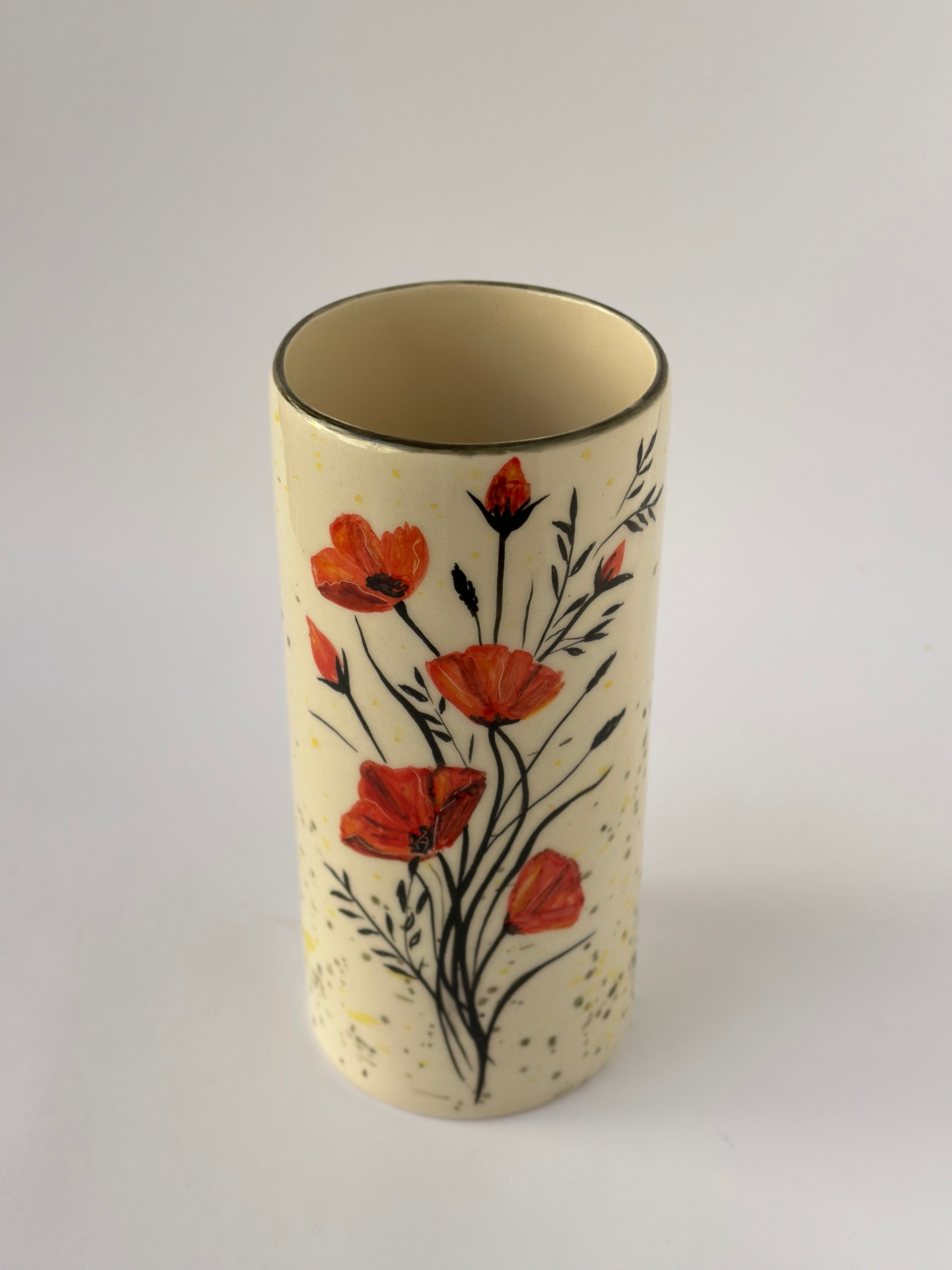 Handmade vase 21sm