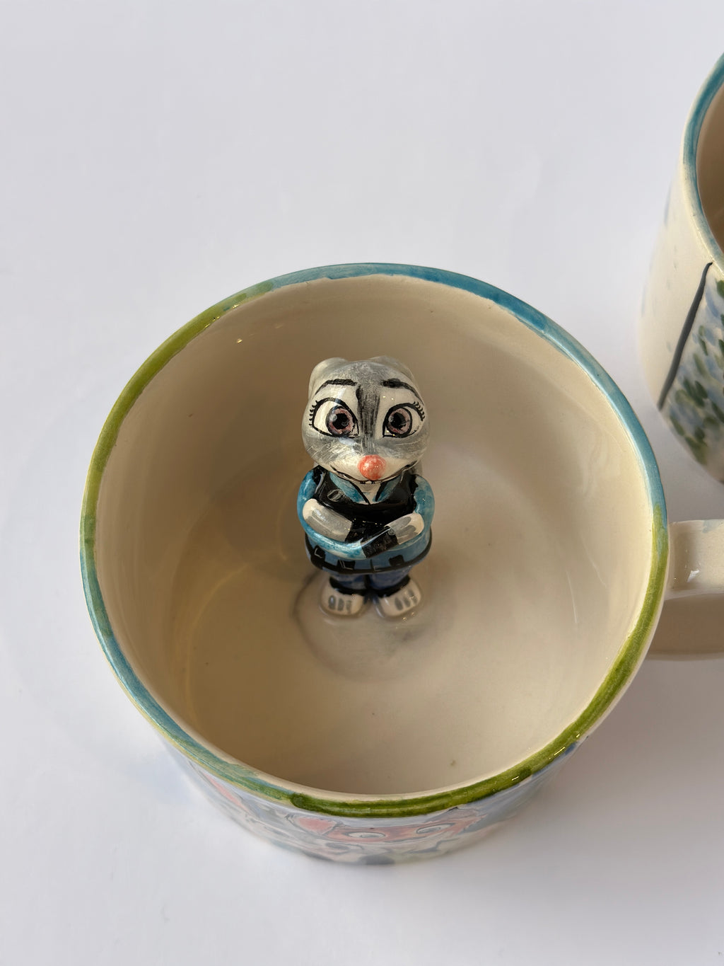 Zootopia Nick and Judy handmade mugs