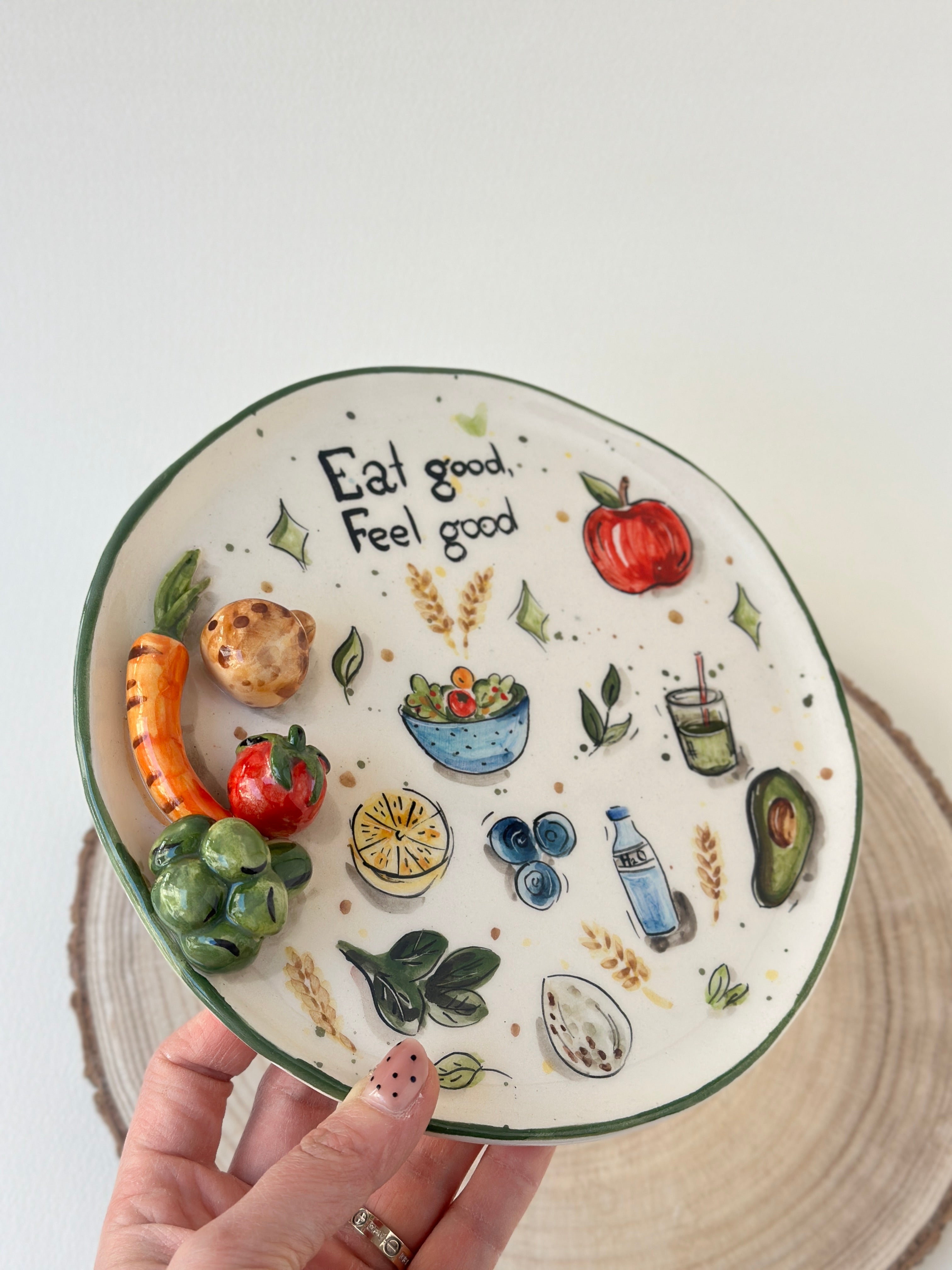Handmade plate
