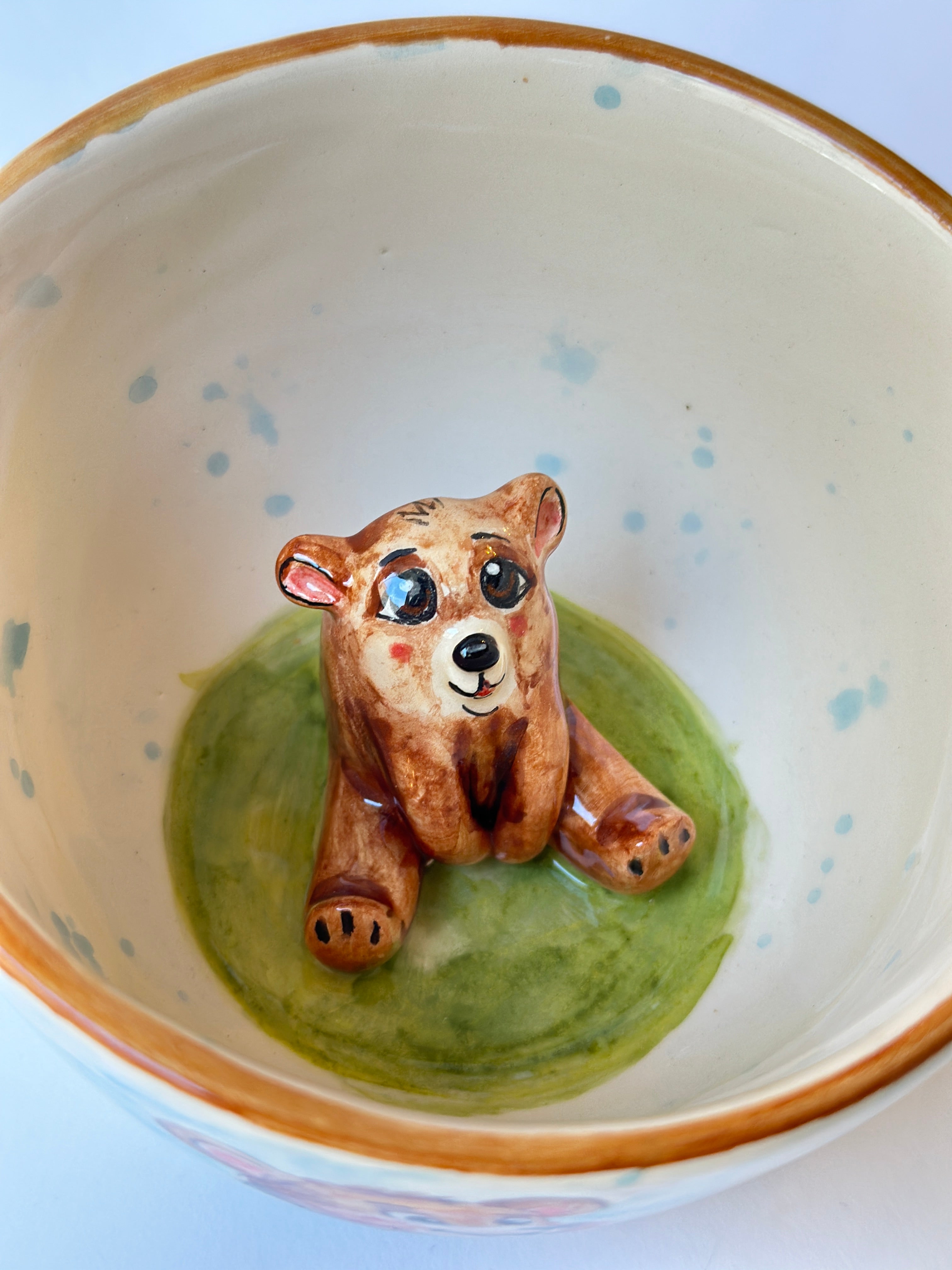 Bear handmade mug