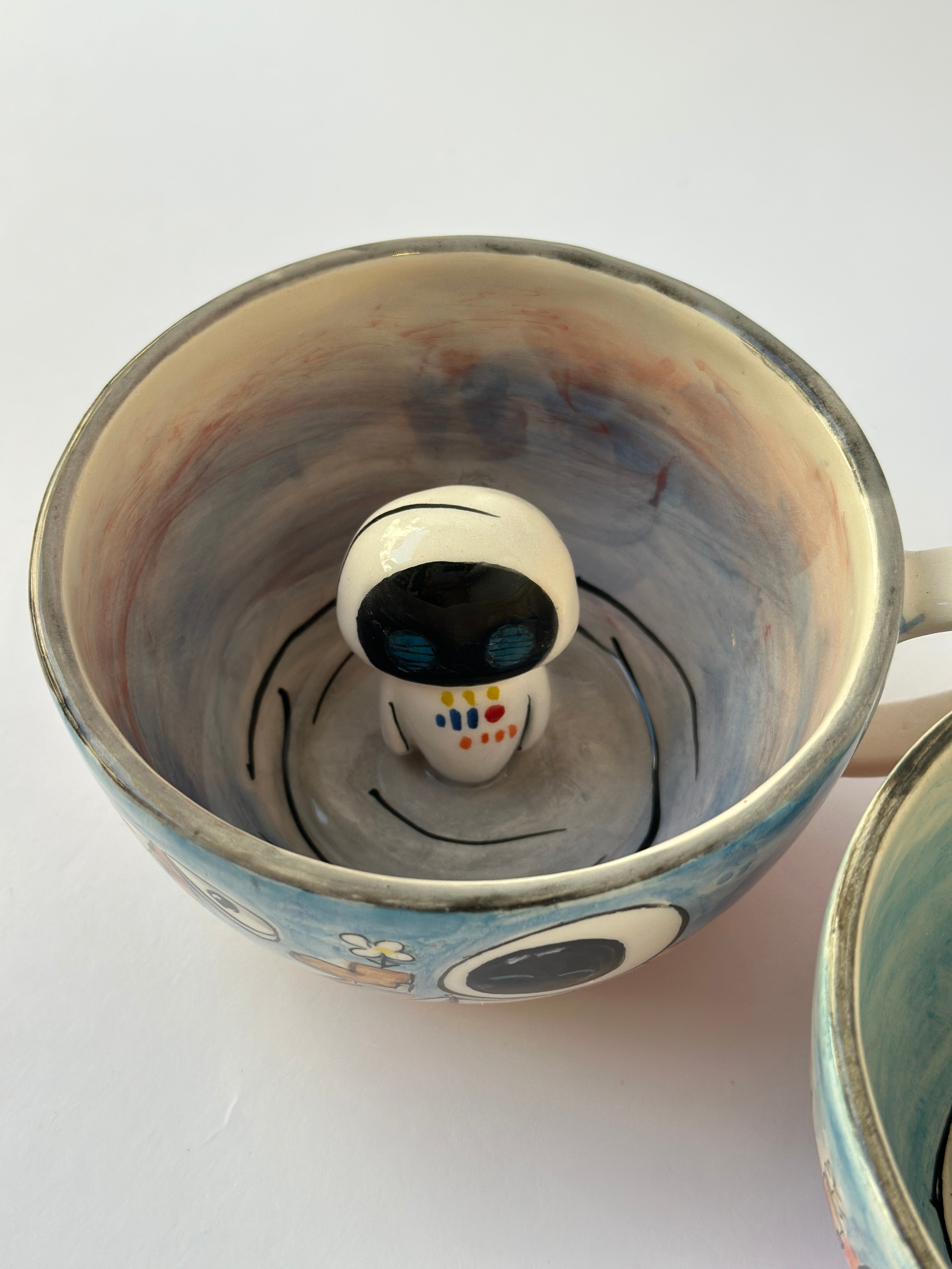 WALL-E handmade mugs