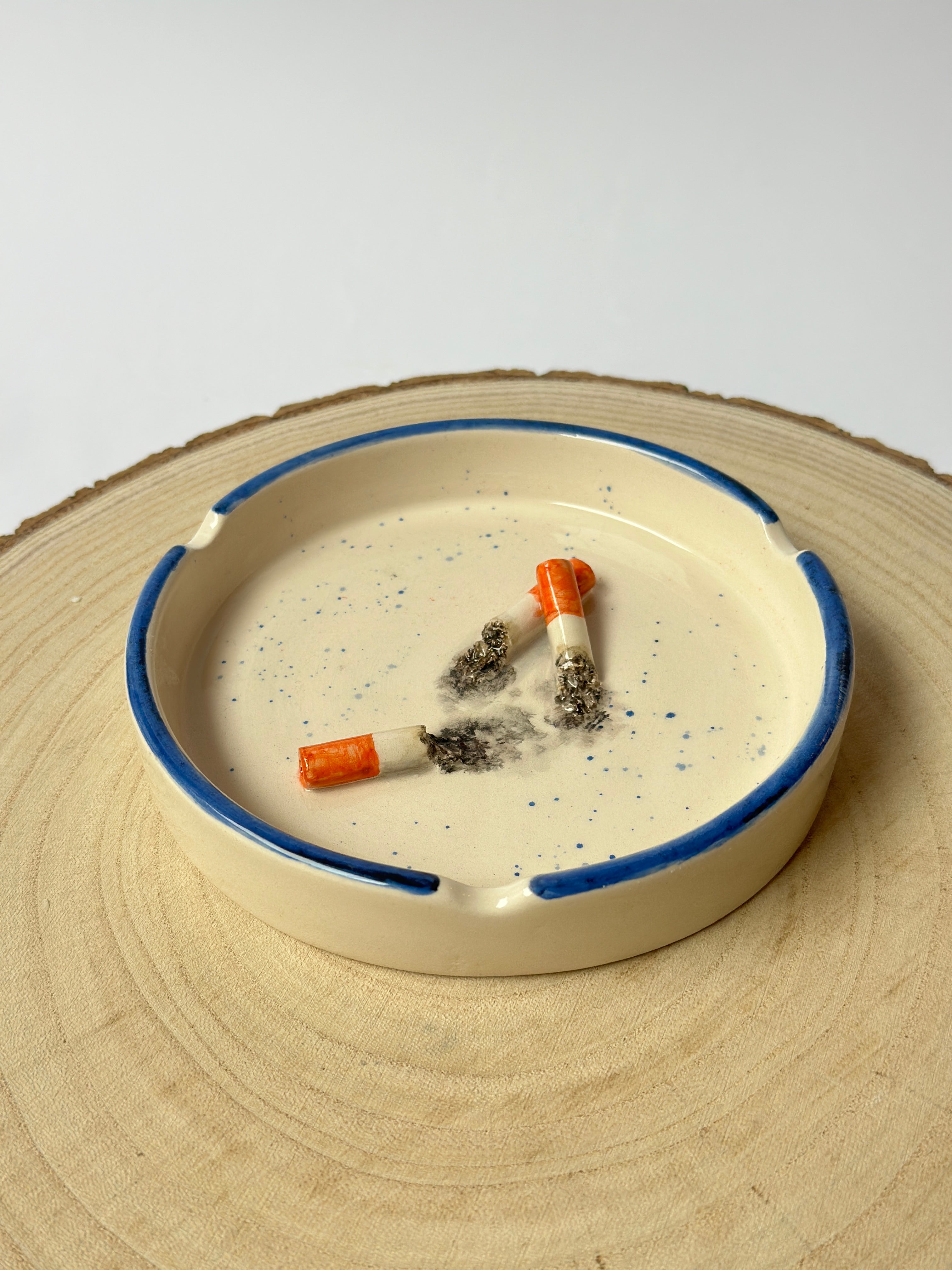 Handmade ashtray