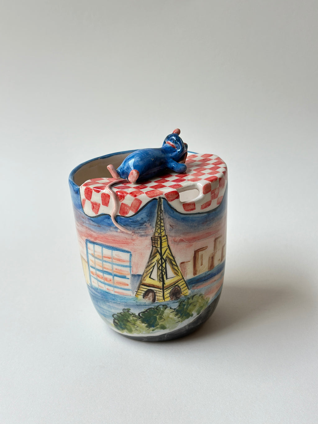 Ratatouille handmade takeaway mug