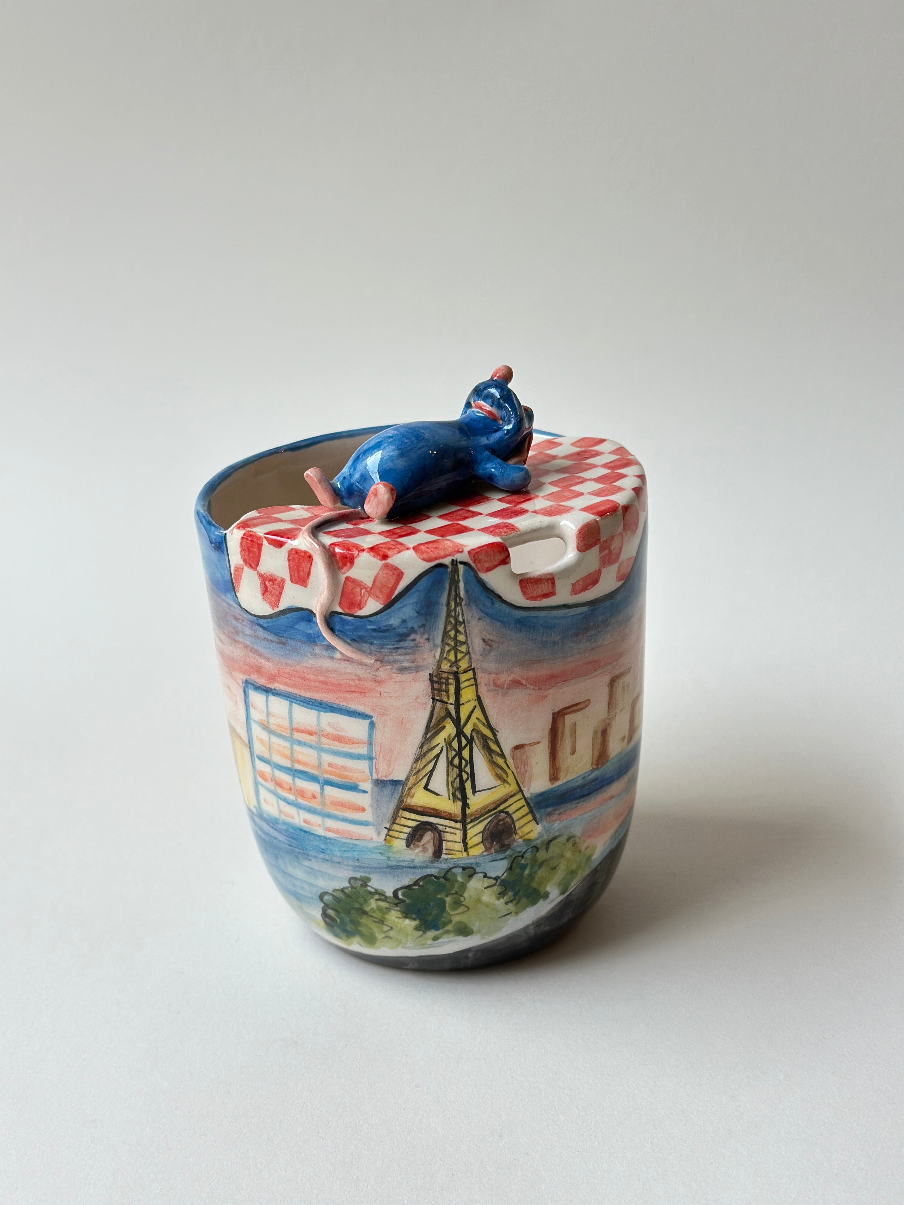 Ratatouille handmade takeaway mug