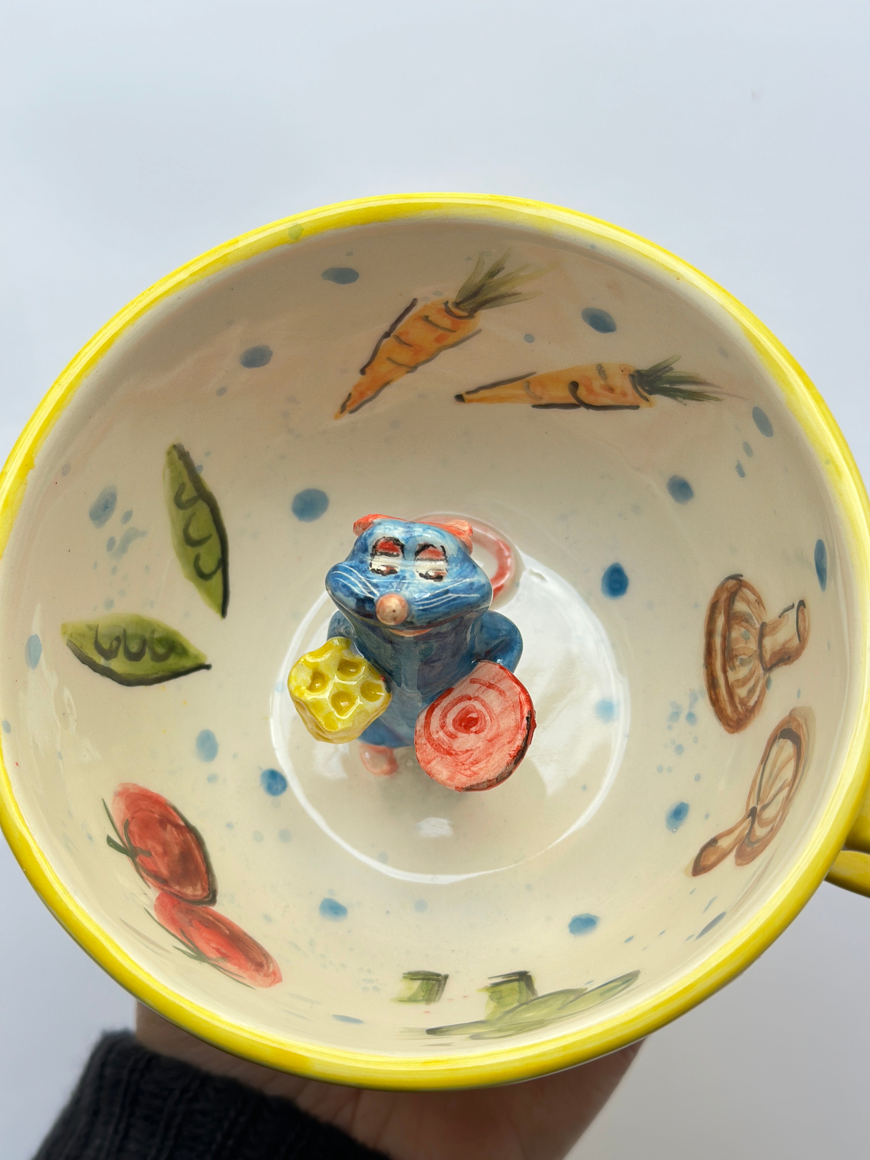 Ratatouille handmade mug