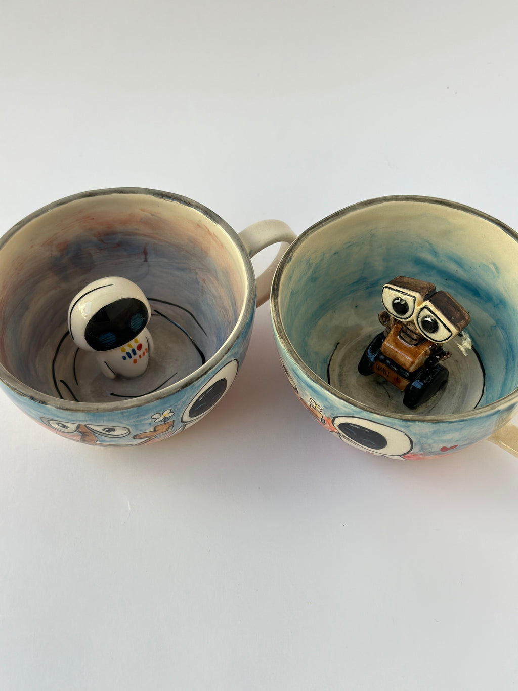 WALL-E handmade mugs