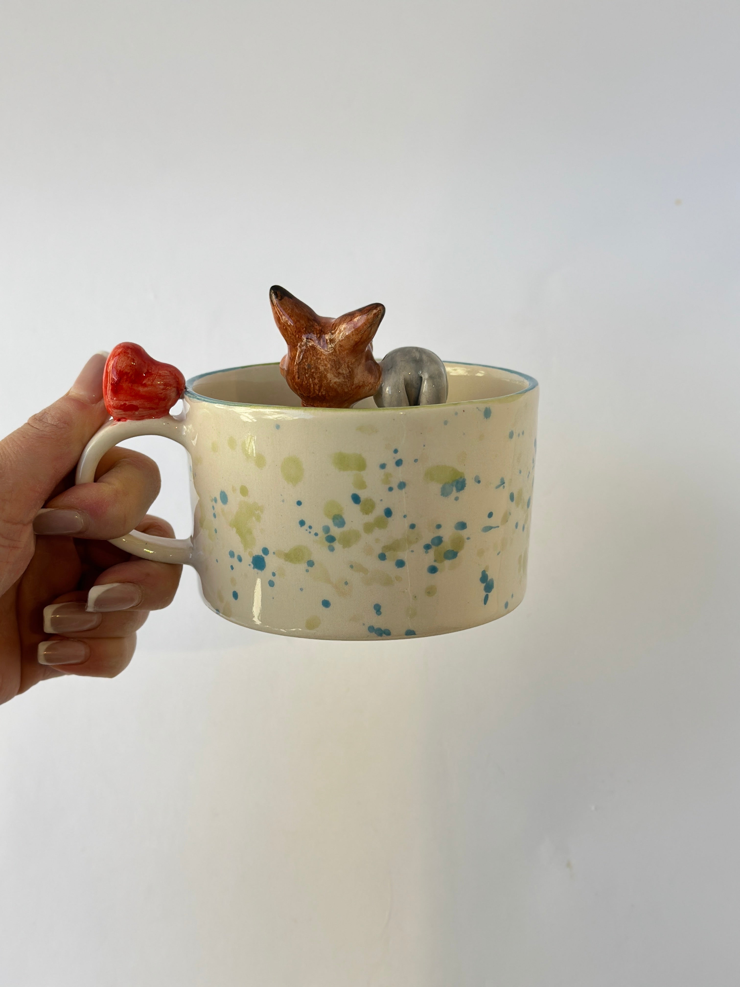 Zootopia Nick and Judy handmade mug